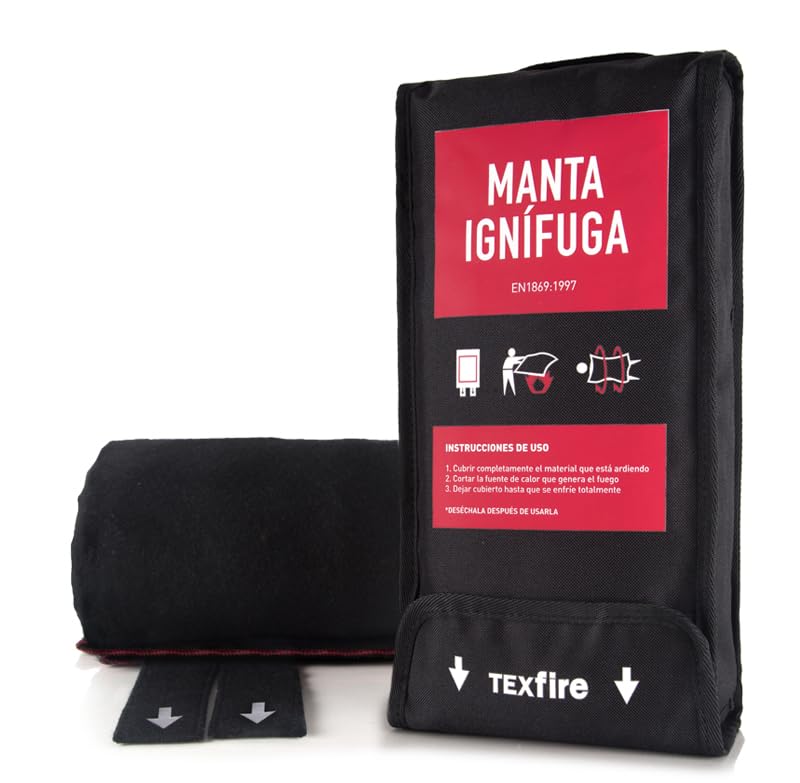 TEXFIRE Coperta Ignifuga Antifiamma con Custodia
