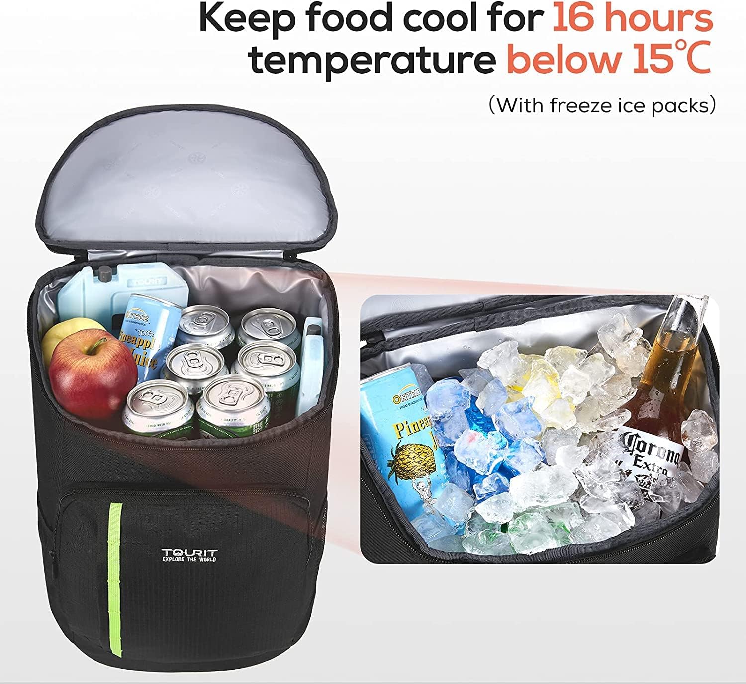 Tourit Zaino Termico Frigo 28 L - immagine 4