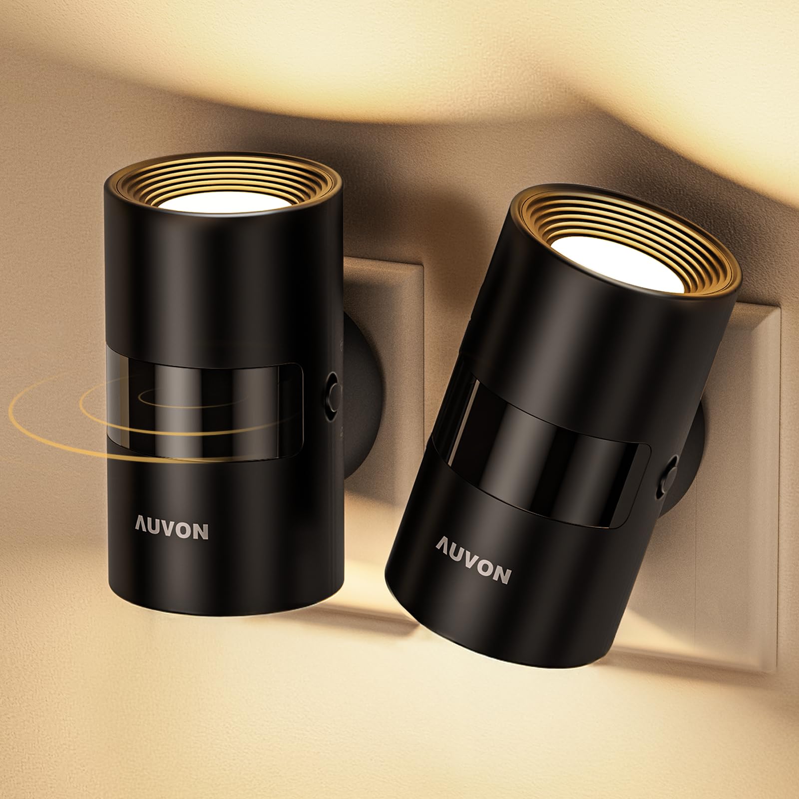 AUVON Luce Notturna da Presa con Sensore di Movimento