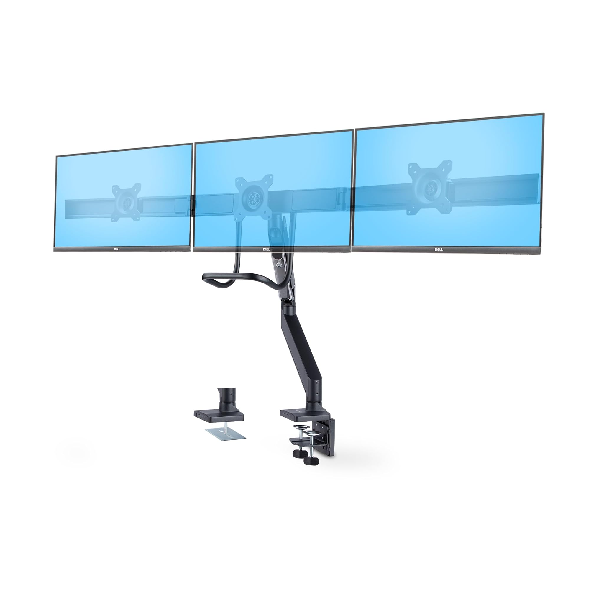 Startech.com Crossbar Triple Monitor Desk Mount