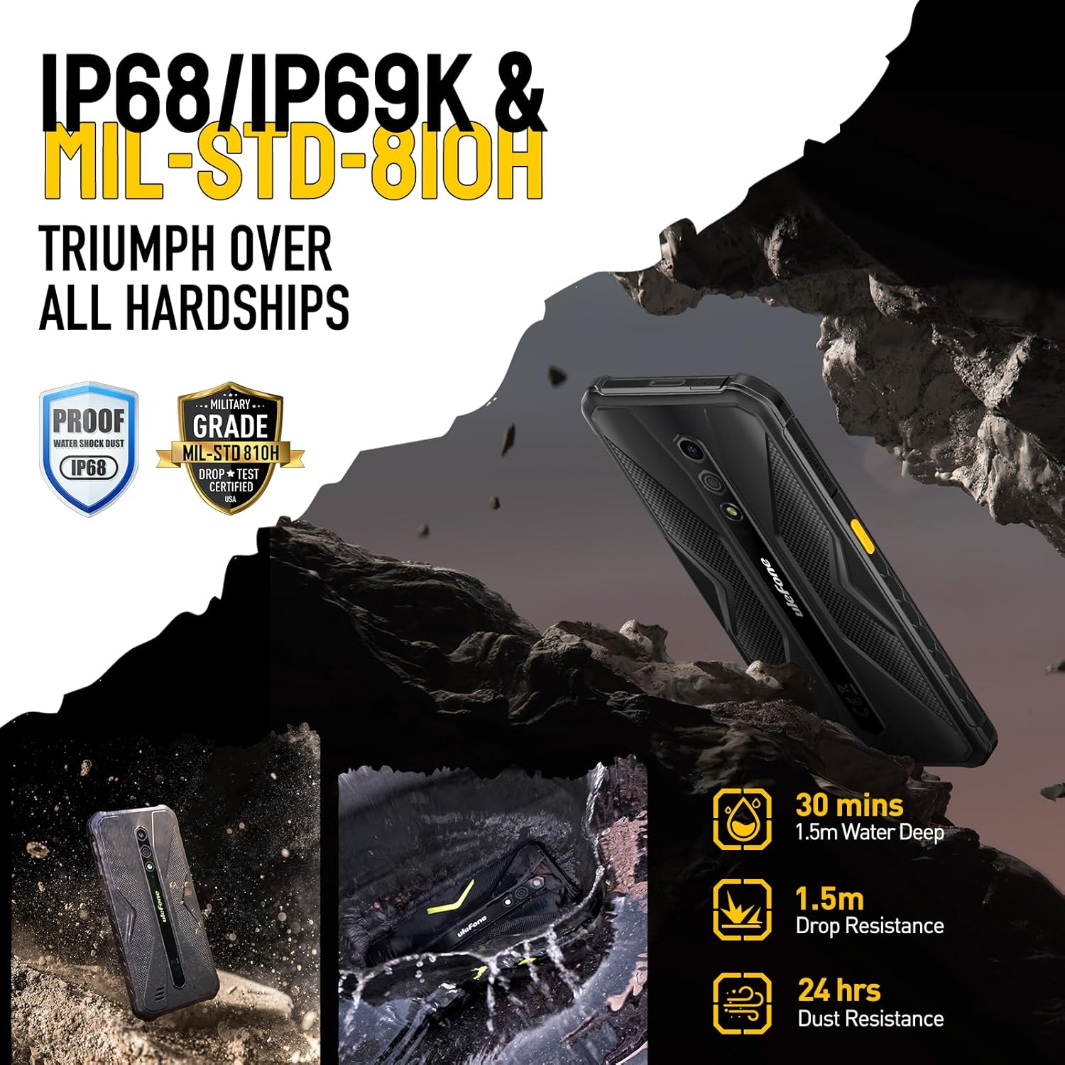 Ulefone Armor X12 Pro - Smartphone Rugged Android 14 - immagine 2