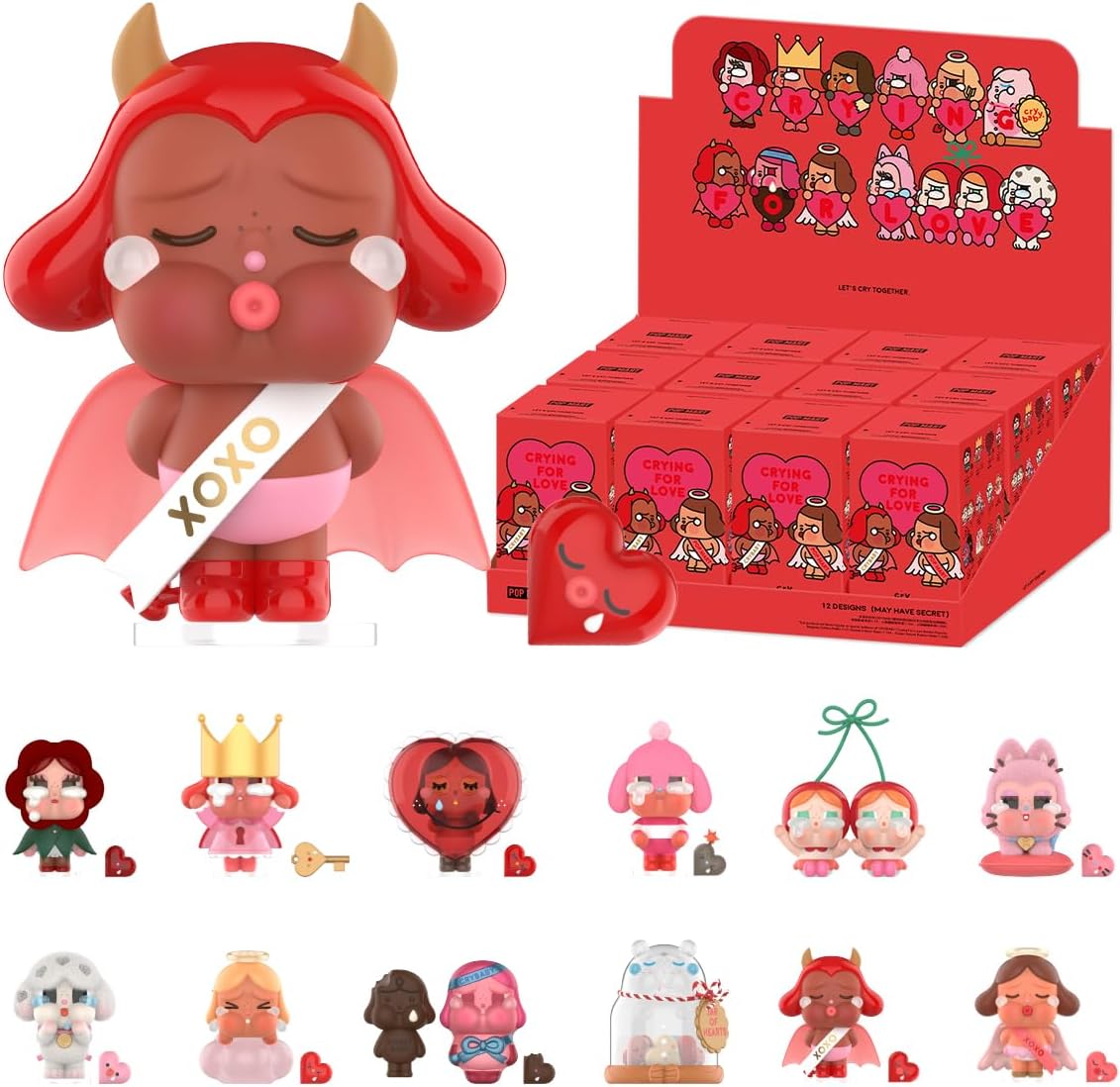 POP MART CRYBABY Crying For Love Series Figures - immagine 1