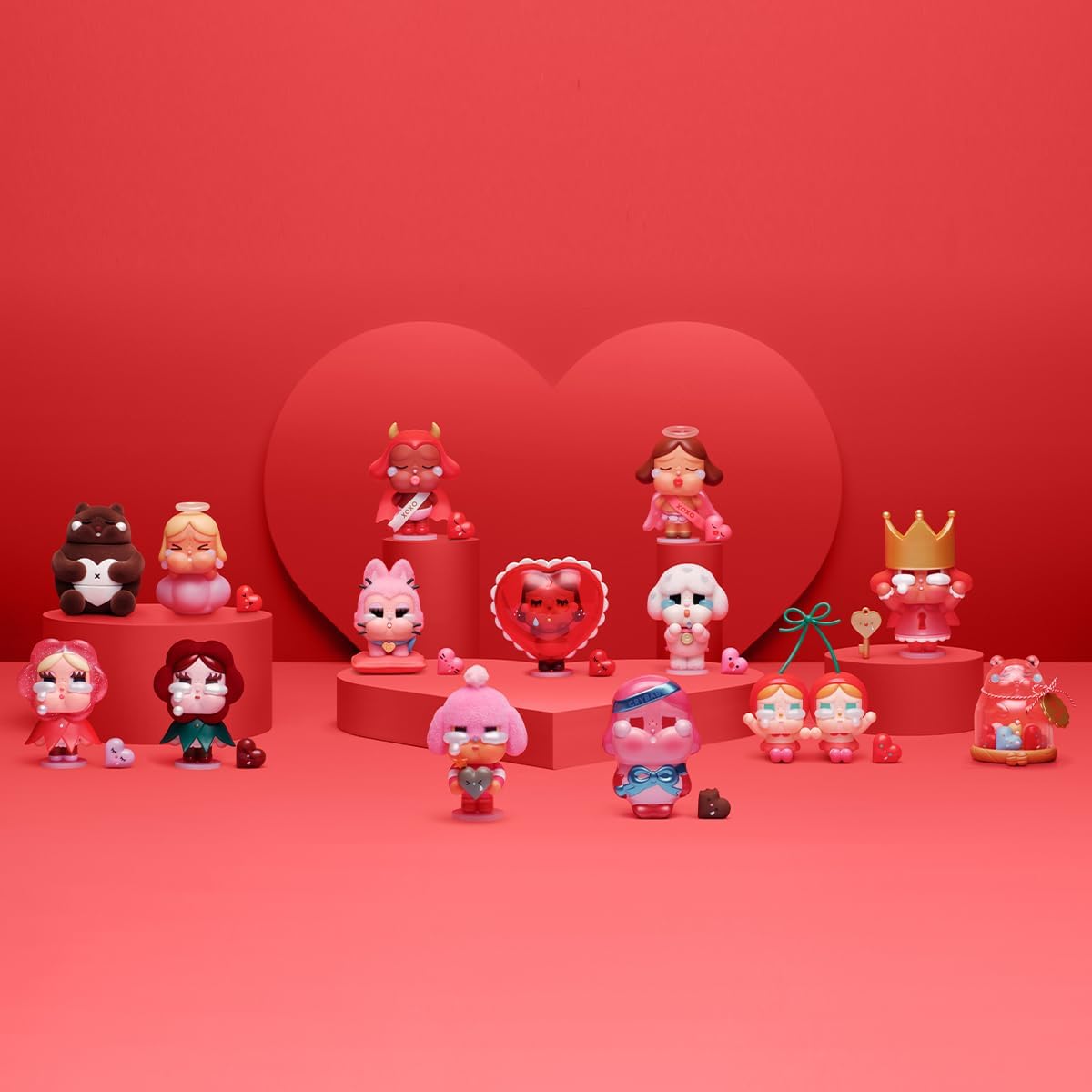 POP MART CRYBABY Crying For Love Series Figures - immagine 2