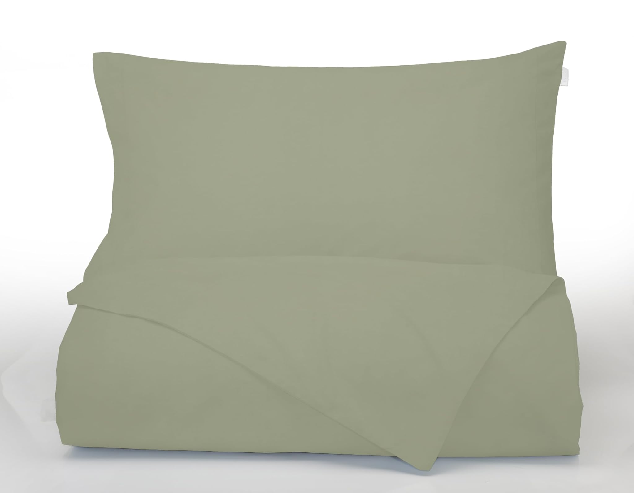 Bianca Plain Dyed Military Green