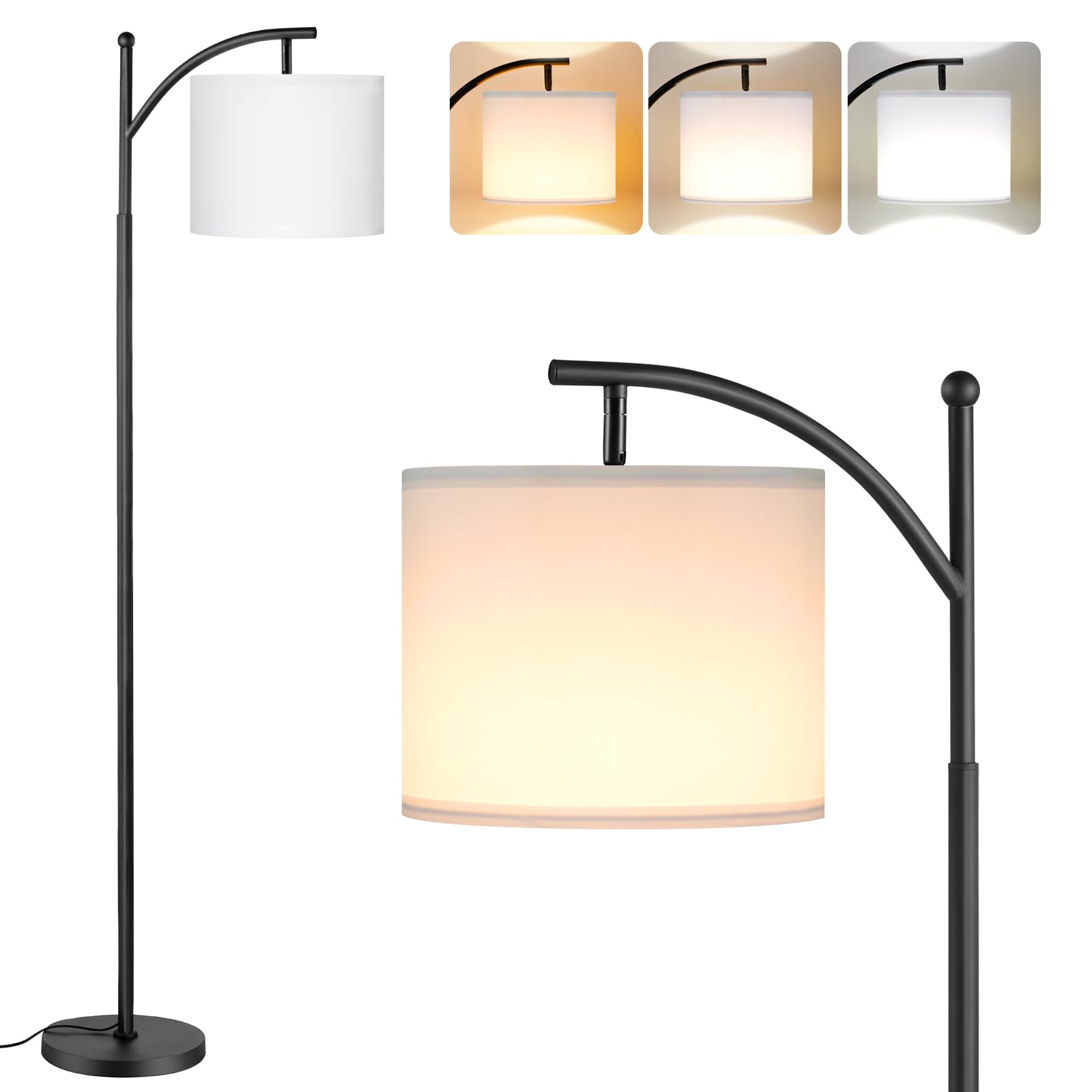 Lampada da Terra PreeOtti Vintage con 3 Temperature Colore