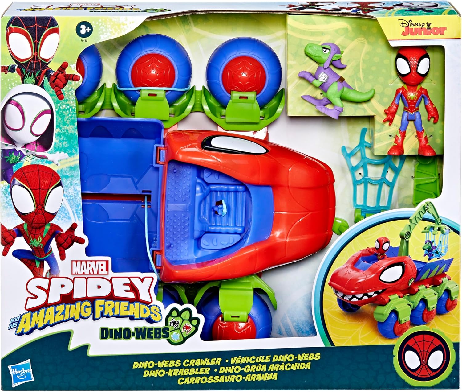 Hasbro Marvel Spidey Crawler di Dino-Webs - immagine 4