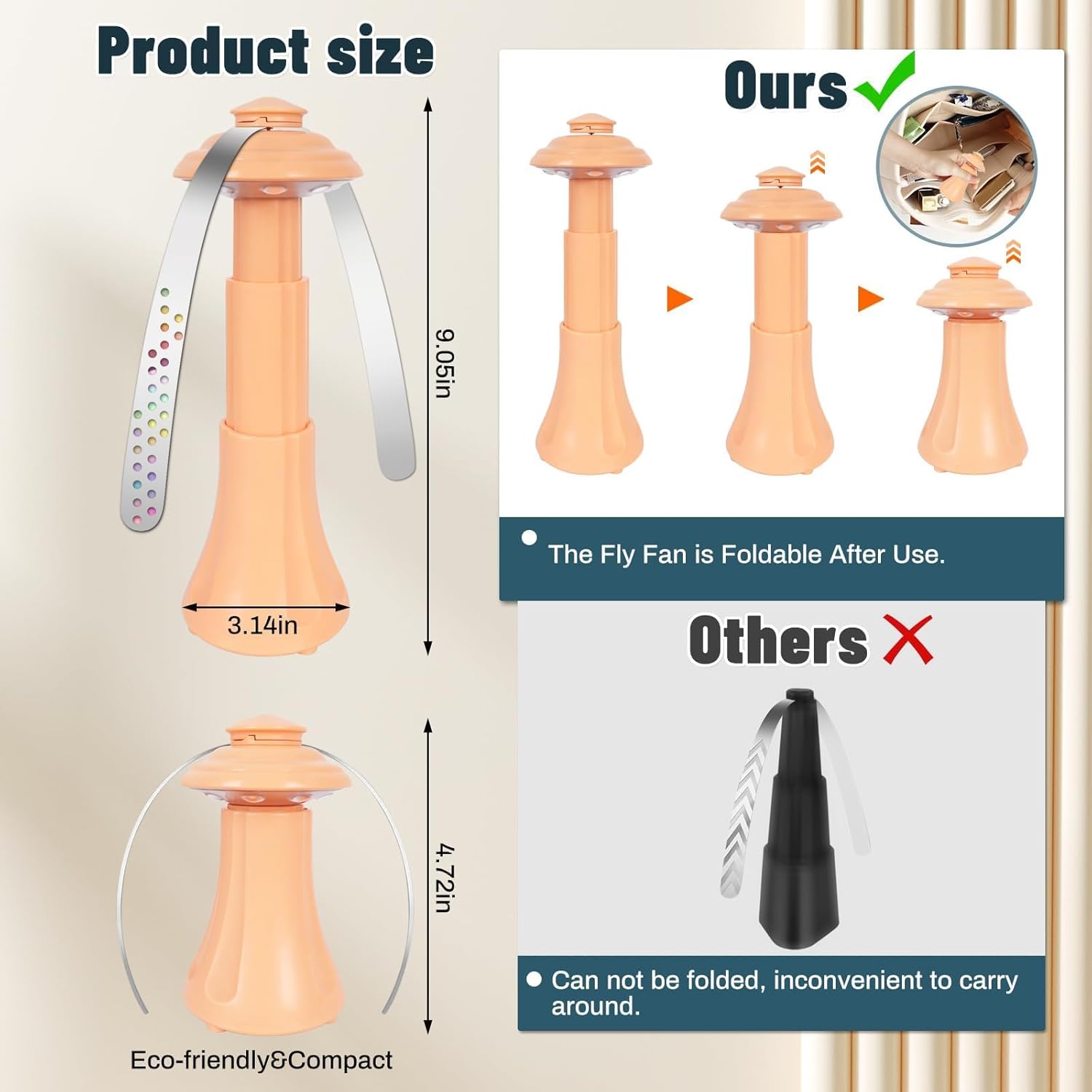 Ventilatore di Mosca con Luce LED Integrata - immagine 5