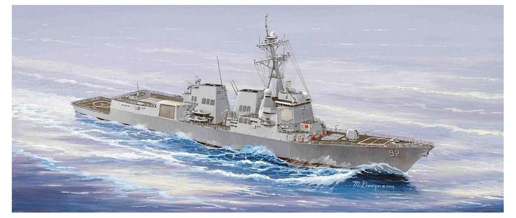 Trumpeter 04527 - Modellino di cacciatorpediniere Americano Momsen DDG-92