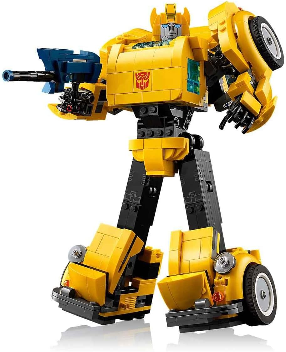 Lego Icons Transformers Bumblebee - Action Figure Robot - immagine 2