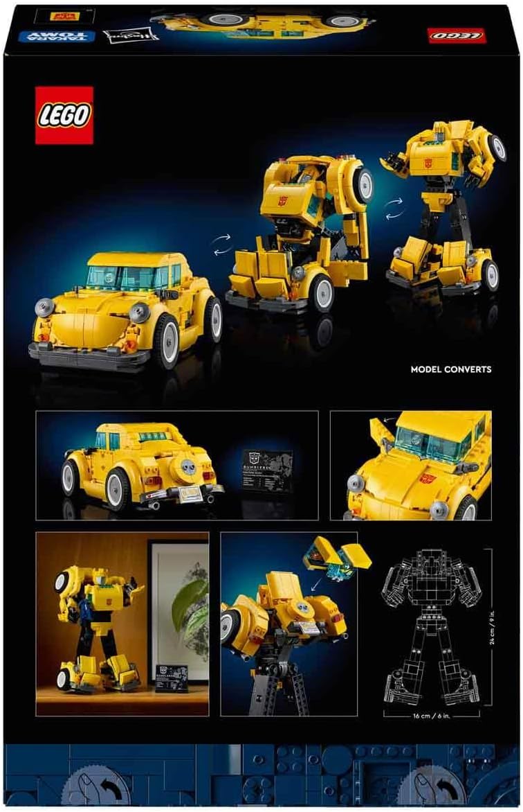 Lego Icons Transformers Bumblebee - Action Figure Robot - immagine 4
