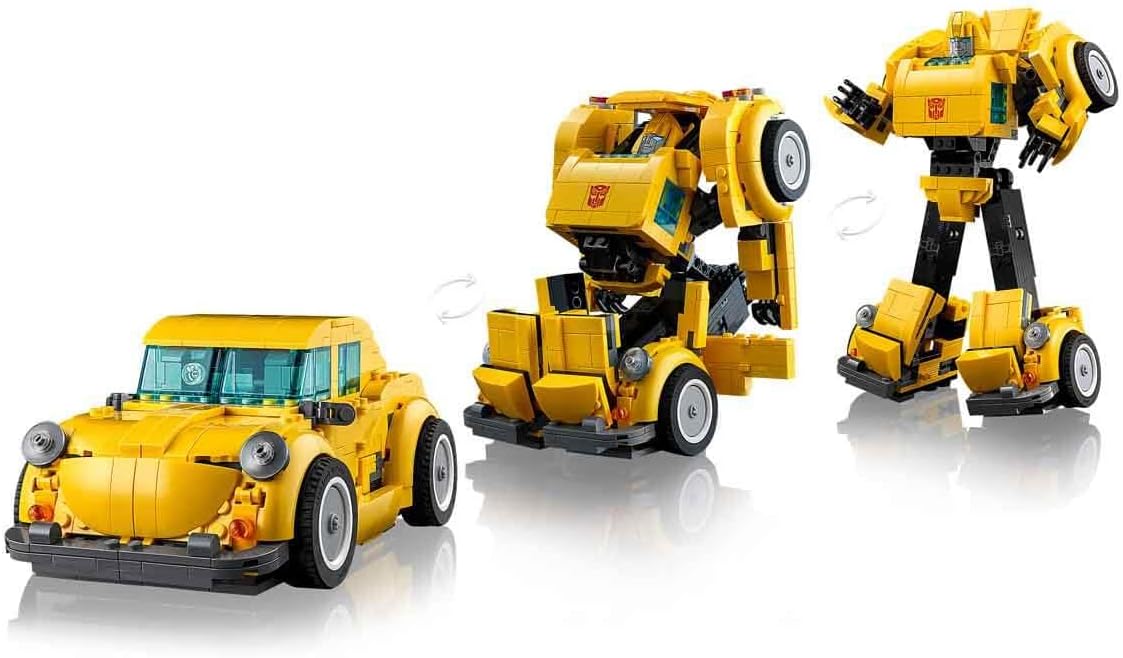 Lego Icons Transformers Bumblebee - Action Figure Robot - immagine 5
