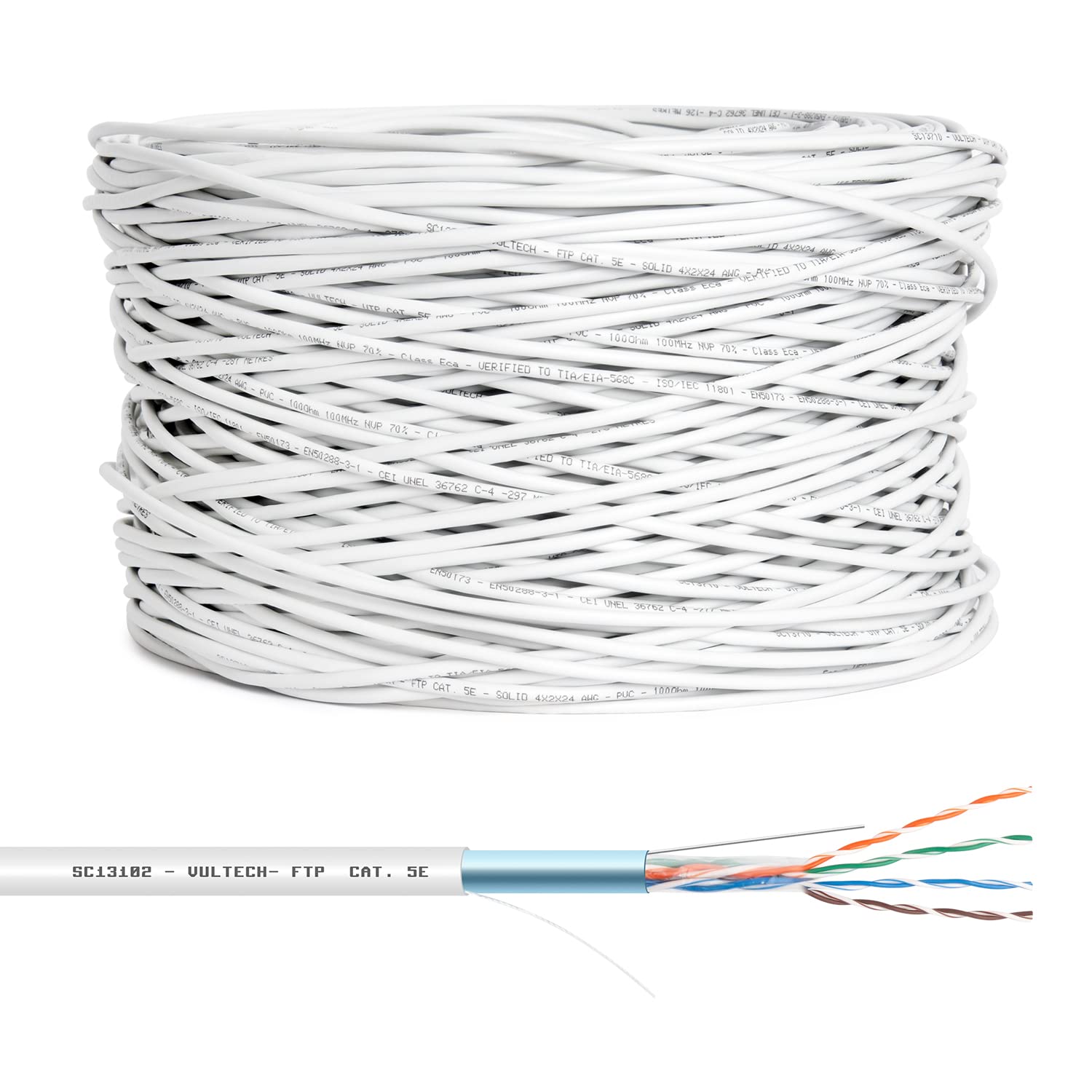 Vultech SC13102-305 - Matassa Lan Cat5e FTP 305 Metri