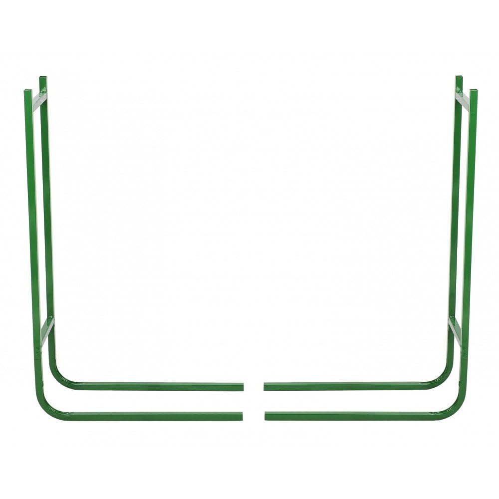 Ribimex PRIRB095 Portalegna a Due Elementi, Altezza 95 cm, Verde - immagine 1