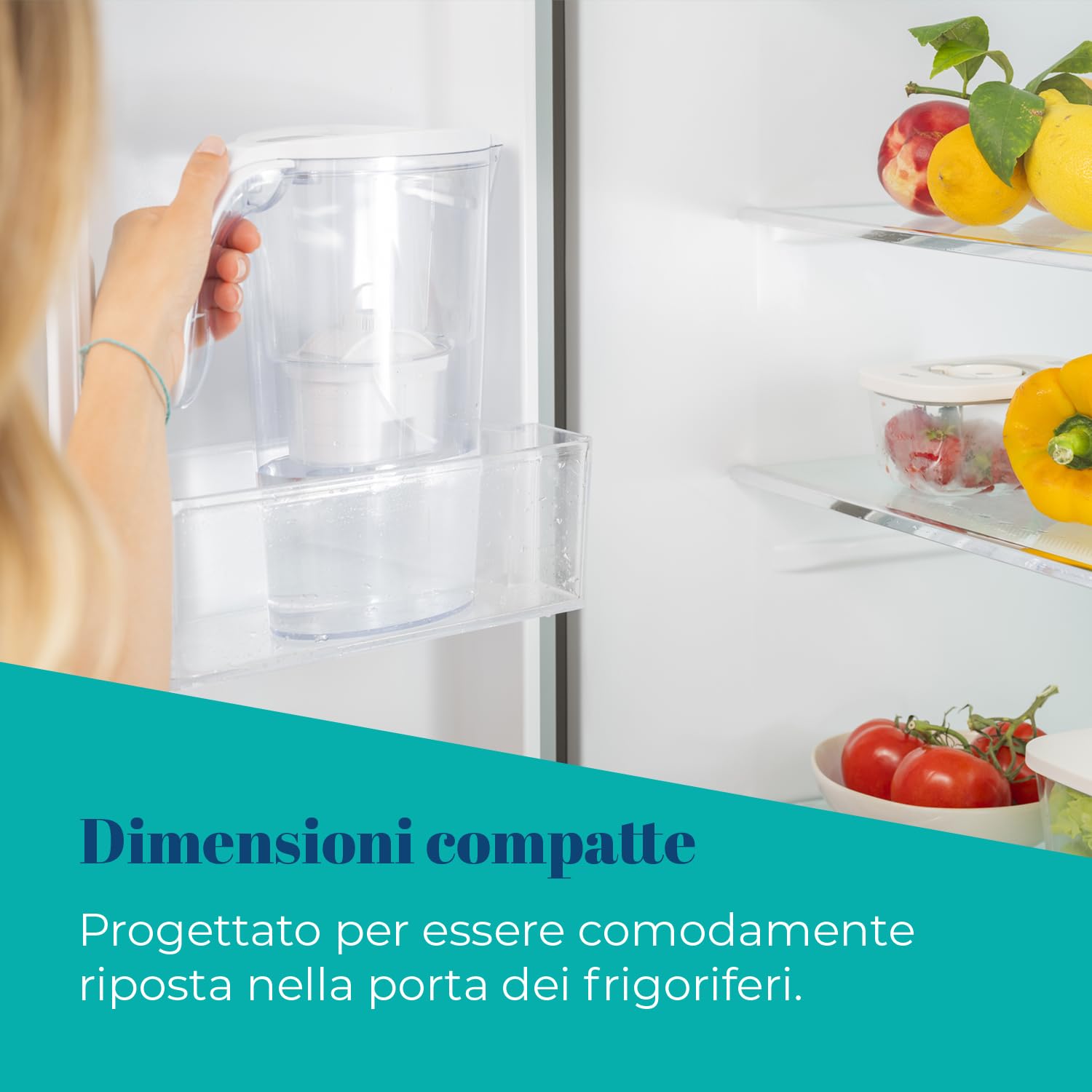Laica Stream Line Caraffa Filtrante 2,3L Bianca - immagine 6