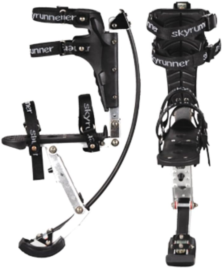 Scarpe Kangaroo per bambini e adulti, peso di carico: 40 - 60 kg, colore: Nero - immagine 1