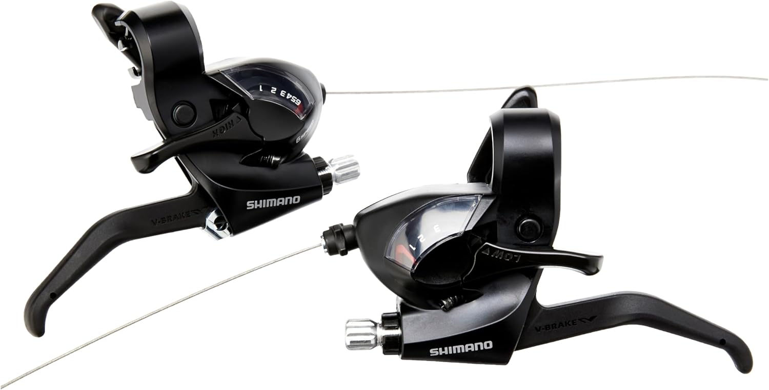 Shimano EF41, freno a V, 6 x 3 V, di colore nero, 2015 - immagine 1