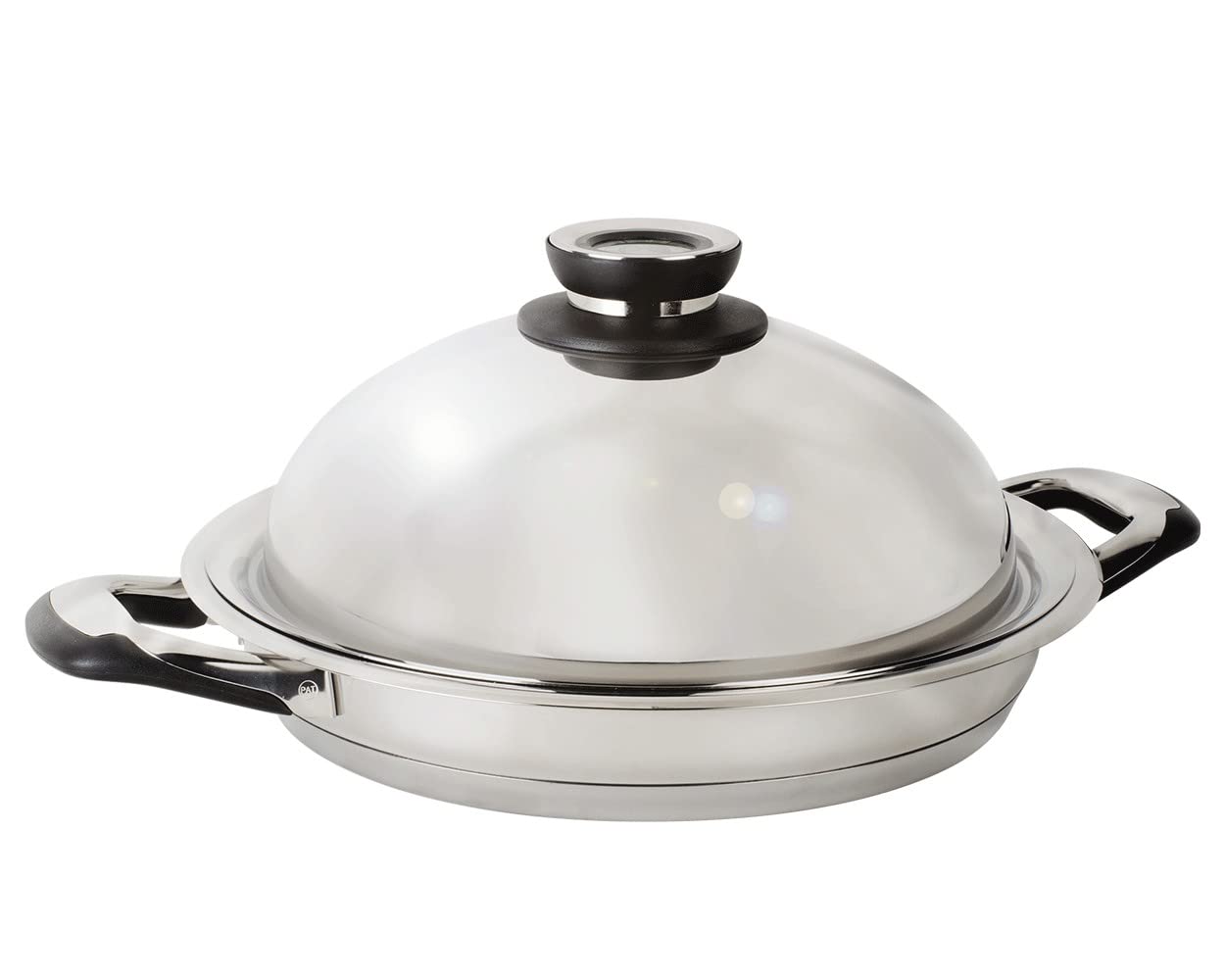 Ecovitam Bistecchiera Acciaio Inox 18/10, Diametro 28 cm