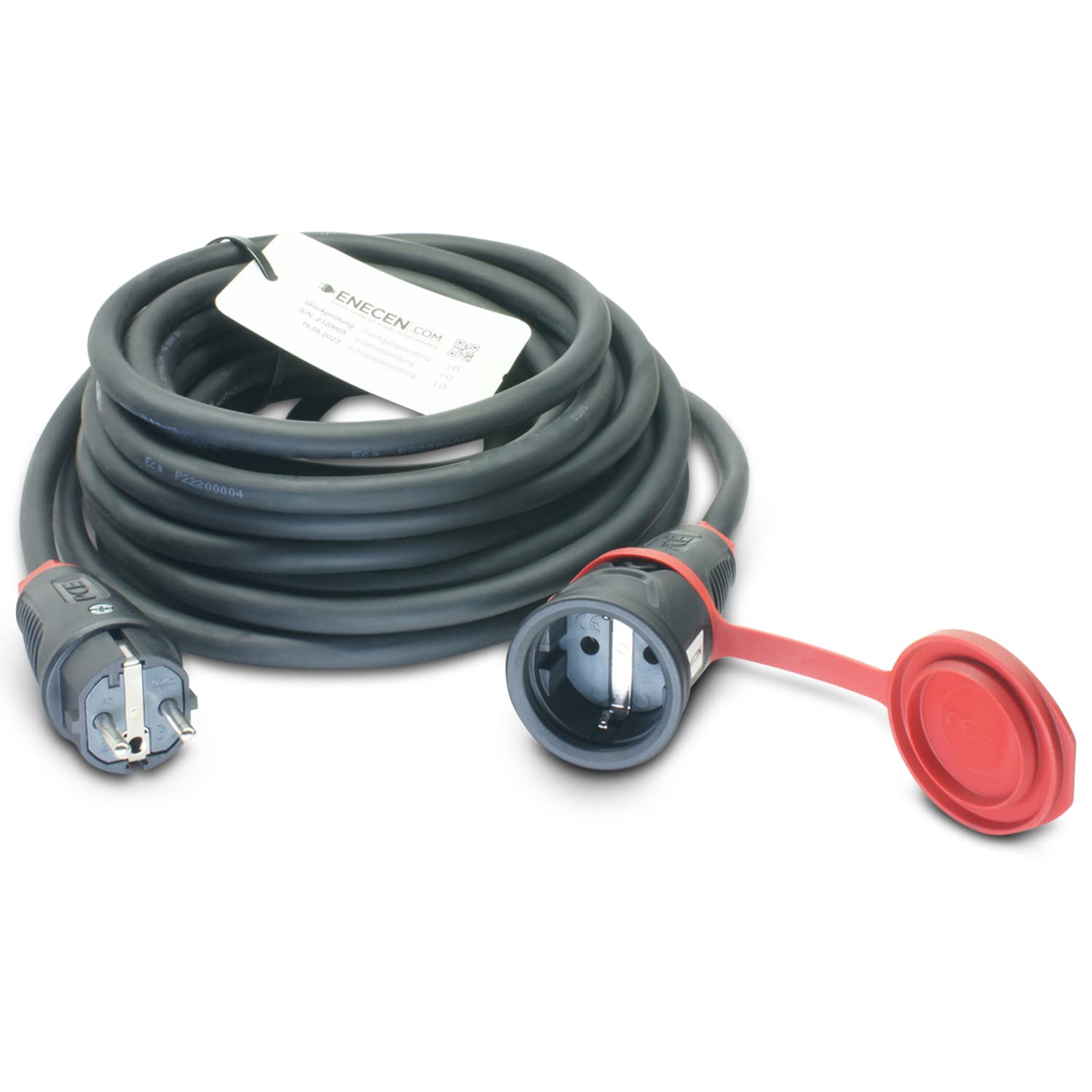 Prolunga 230V/16A IP44 in Gomma H07RN-F 25m