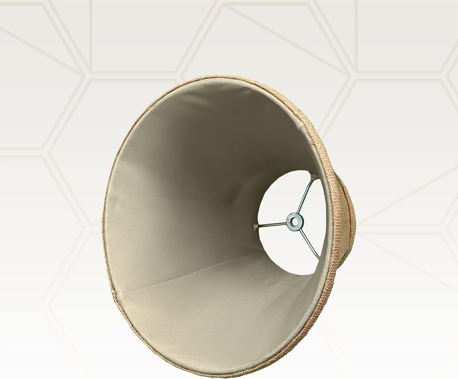 Royal Designs Deep Empire - Paralume in iuta, 9 x 18 x 14 cm - immagine 3