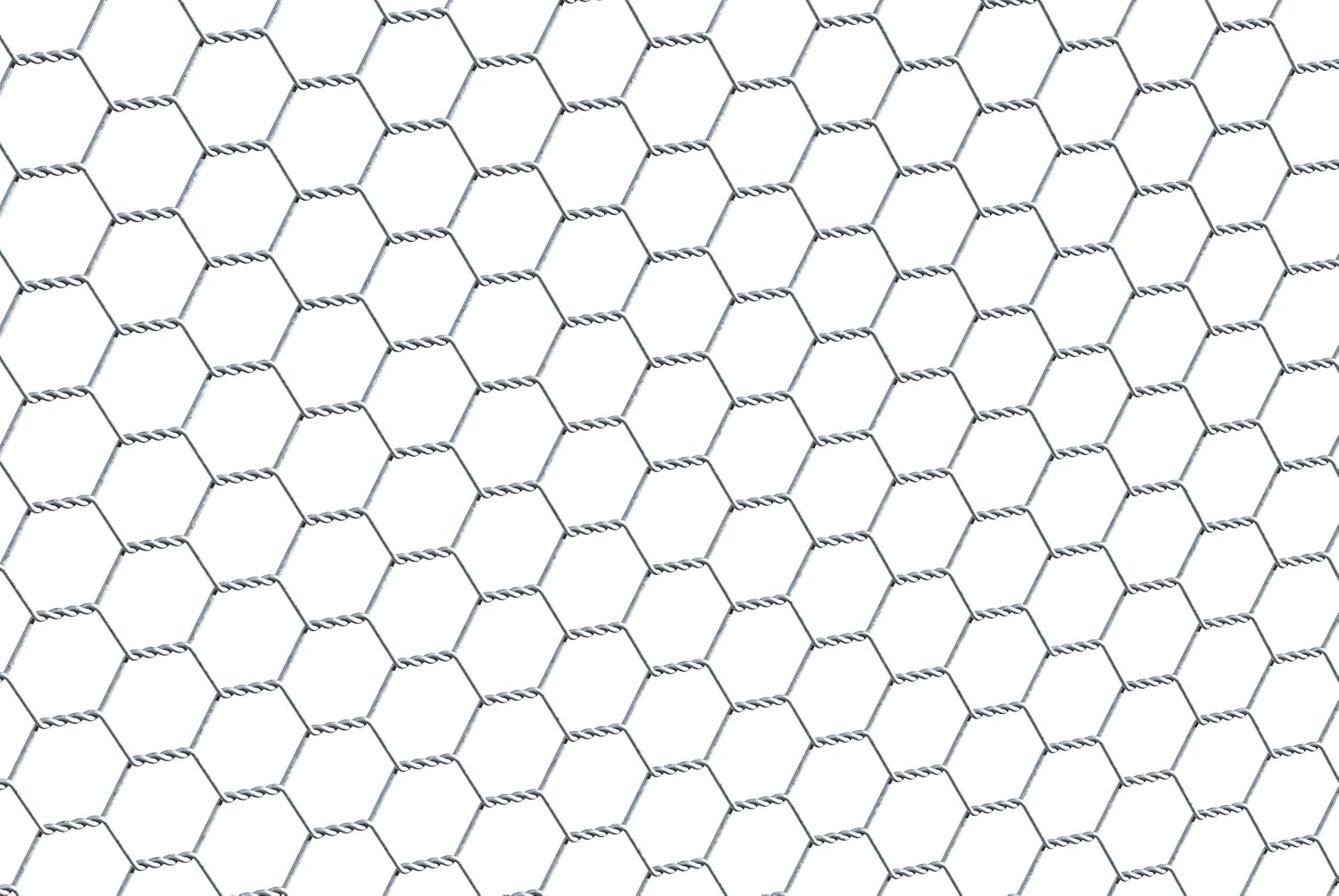 Alberts 614171 Rete Esagonale, Acciaio, 1000 mm / 25 m / 25 mm ampiezza maglie