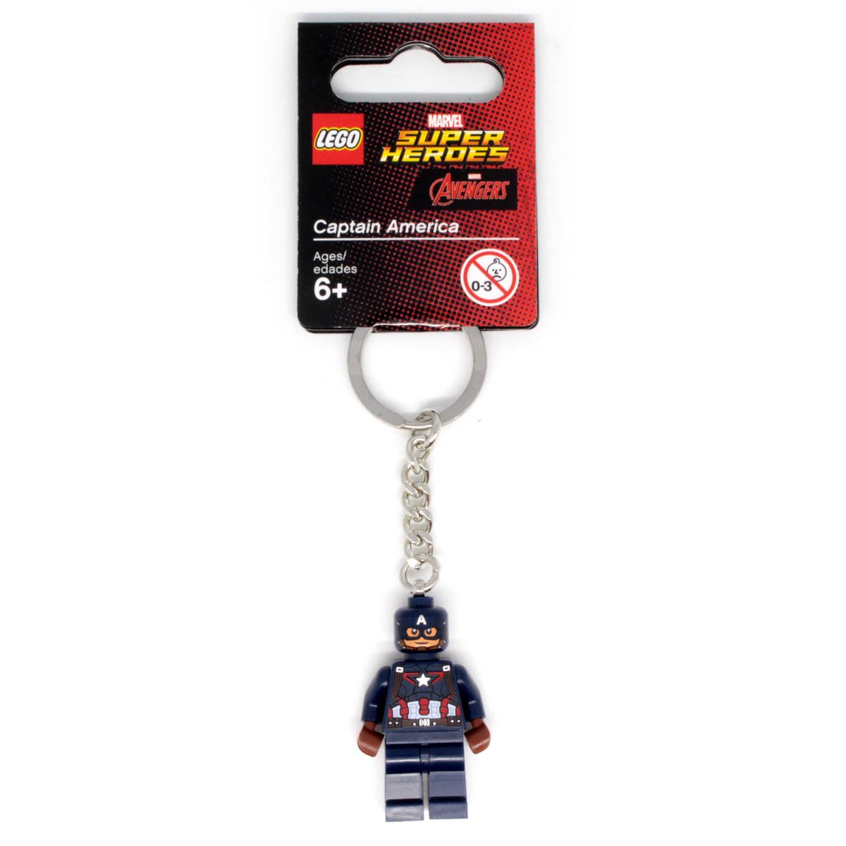 LEGO Super Heroes: Capitano America Portachiavi