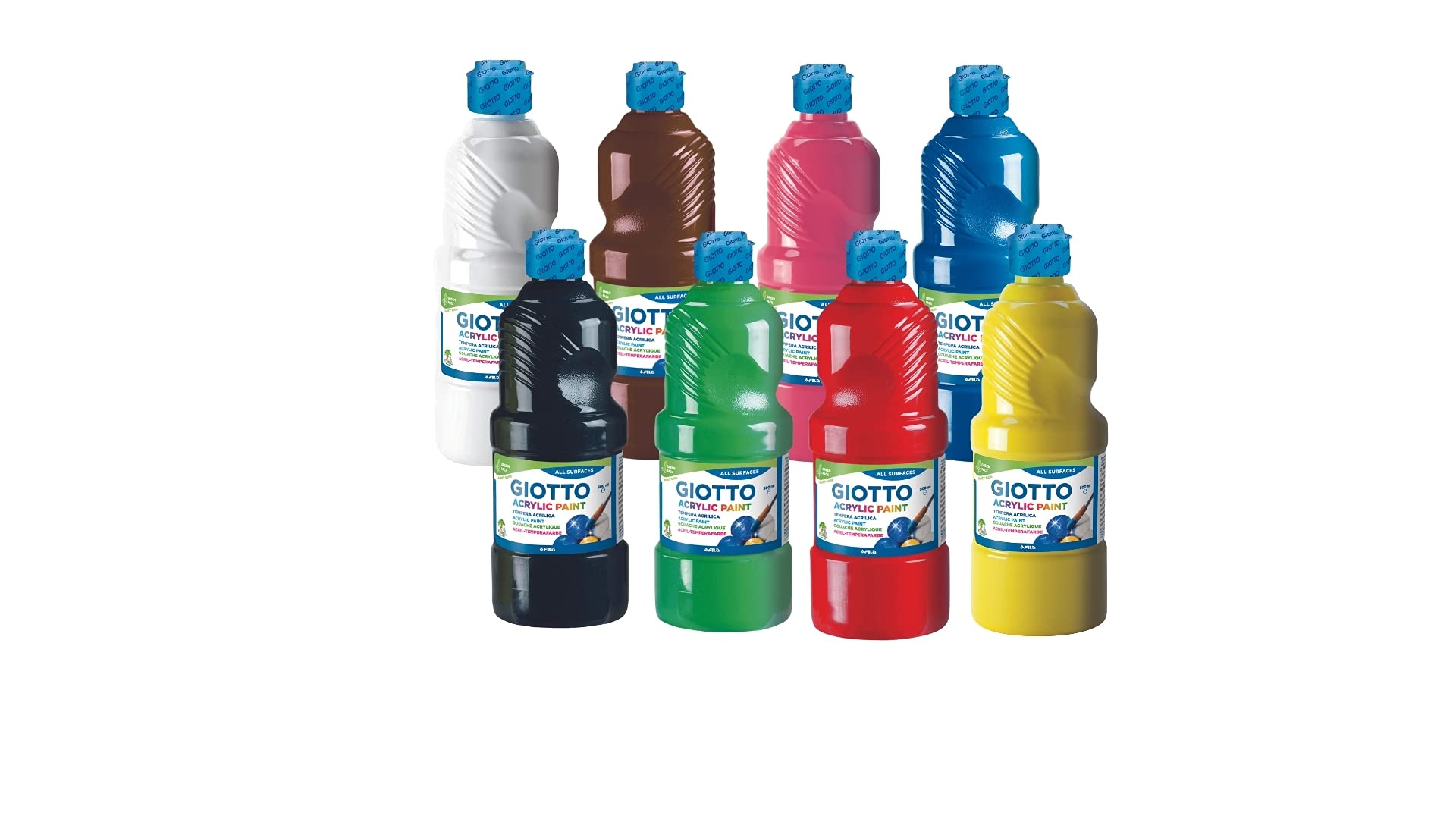 Giotto- Giocattolo, Colore Assortiti, 500 ml (Confezione da 8), 534200A