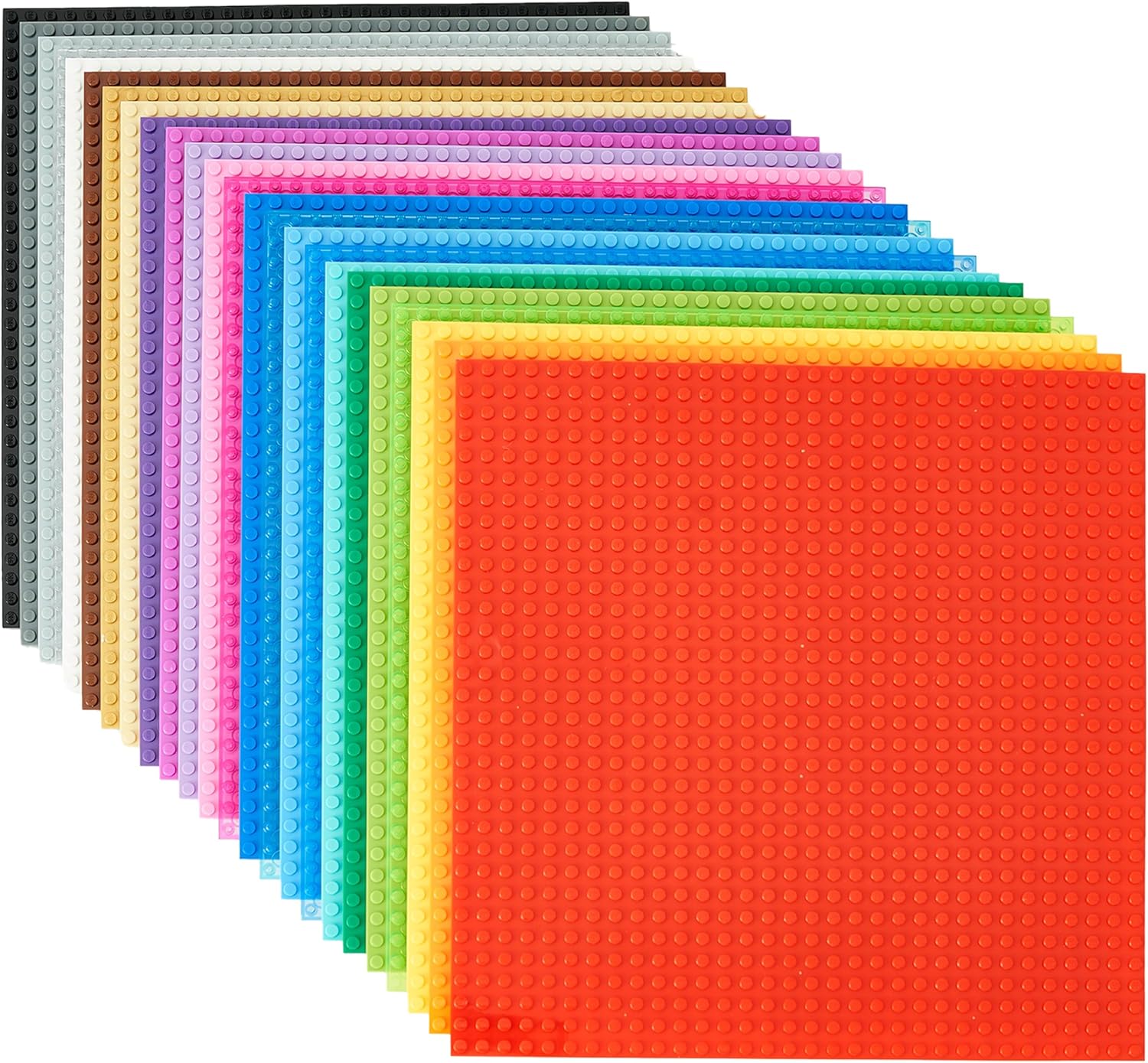 Blocchi da Costruzione Classici 25,4x25,4cm - 24 Pezzi - immagine 1