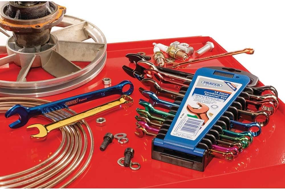 Draper 23017 - Set di chiavi combinate, 13 pezzi - immagine 3