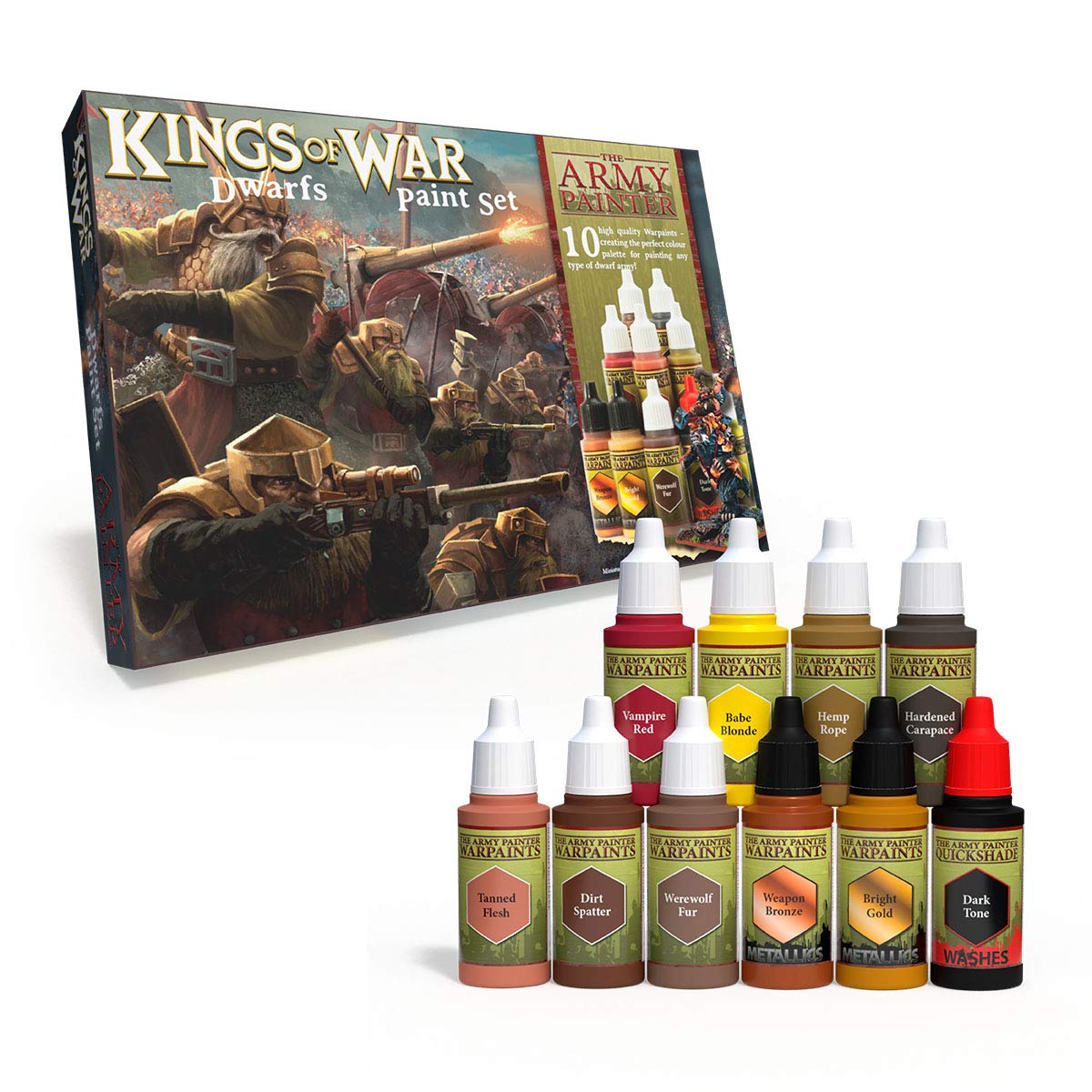 The Army Painter Kings of War Dwarfs Set da Colorare