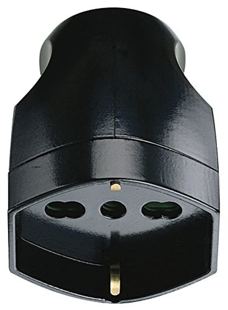 Vimar Ri.00225N Presa Mobile Sicury 2P+T 16A, Nera