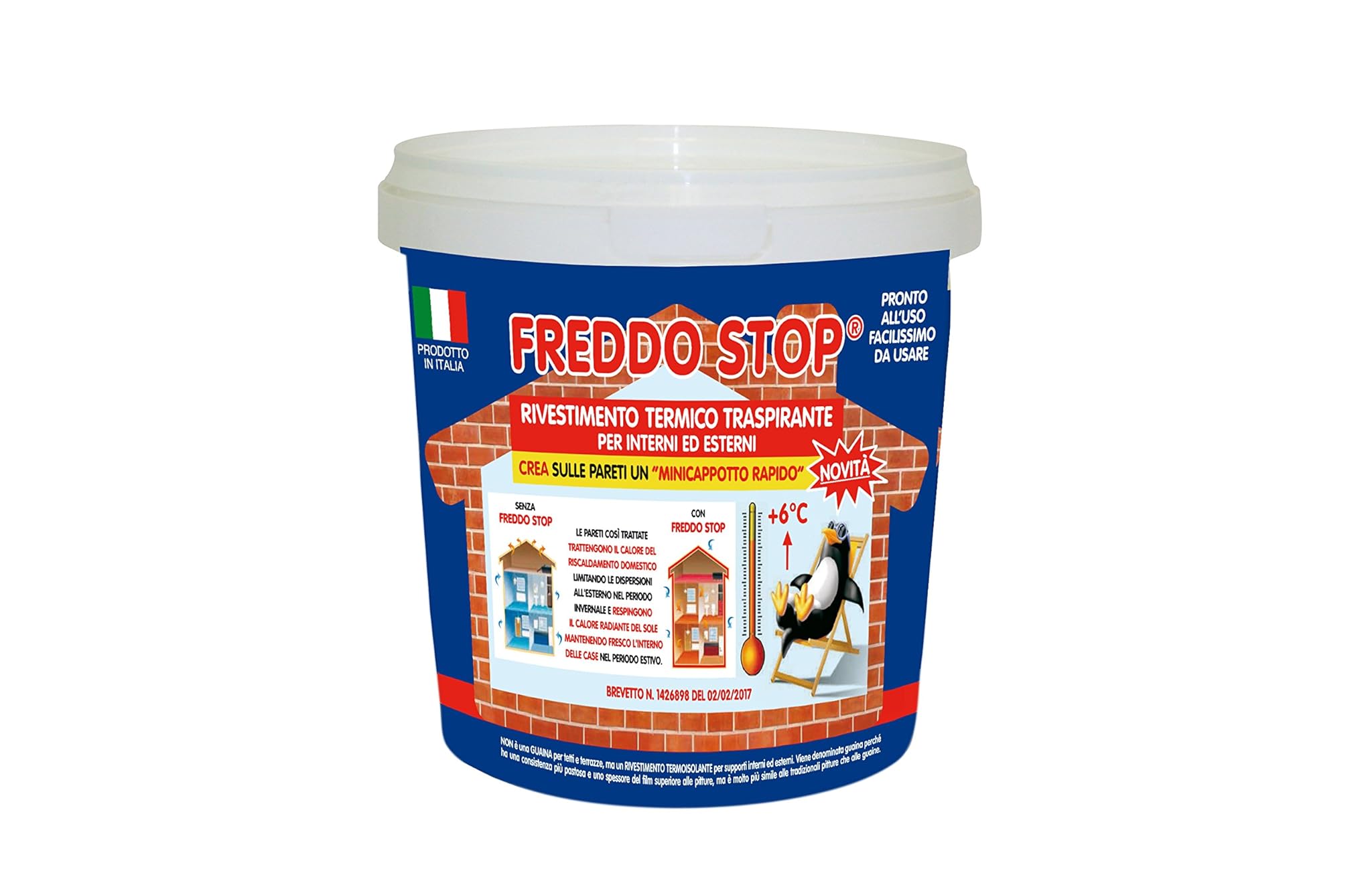 TECNOSTUK S.R.L. FREDDO STOP GUAINA TREMOISOLANTE LT.1
