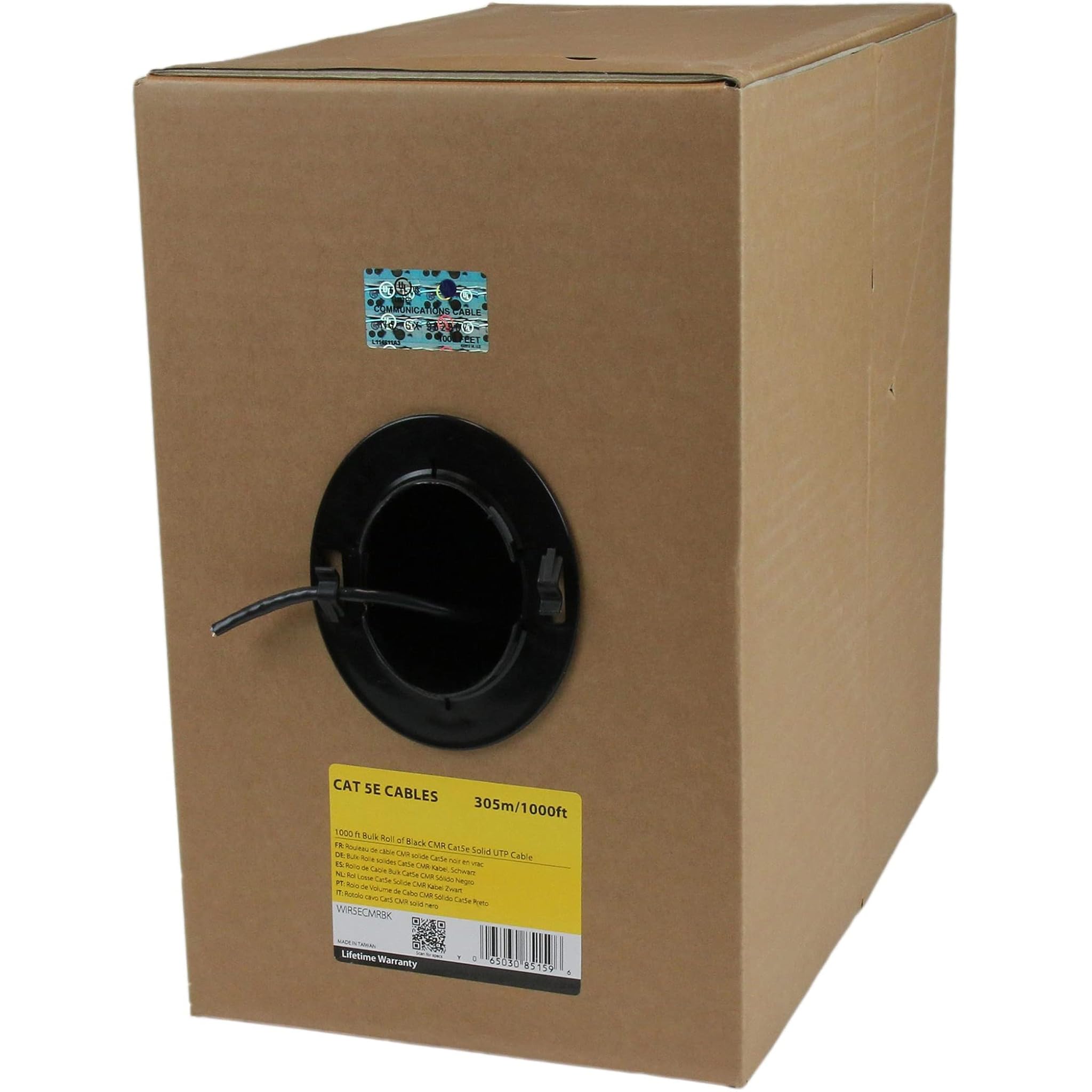 Startech.com Matassa Cavo Ethernet Cat5e 305m, Nero