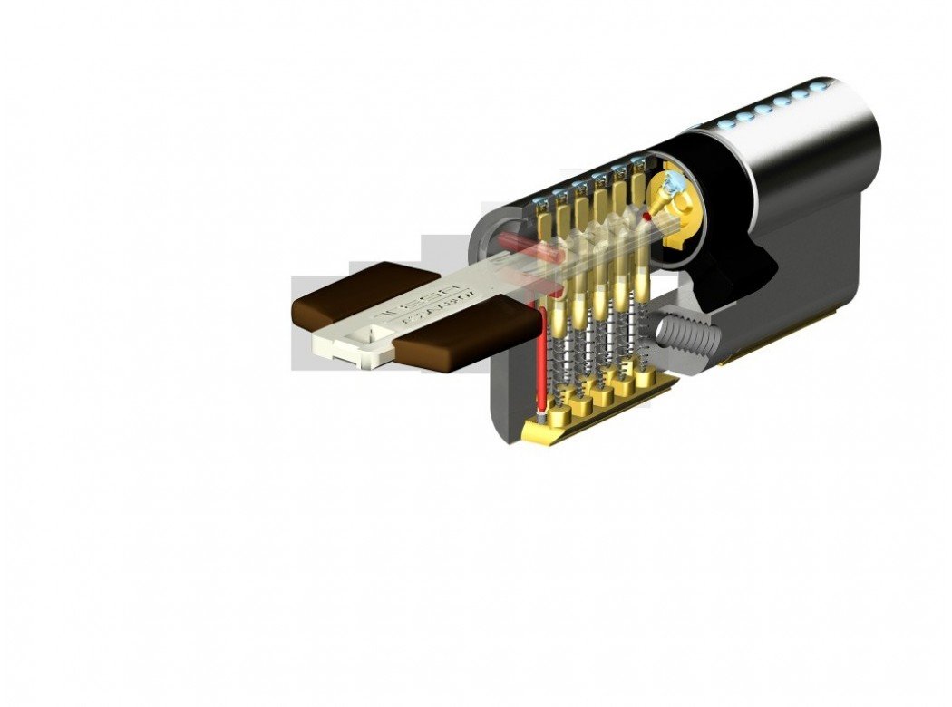 Tesa Assa Abloy TK 100 - Cilindro Alta Sicurezza 30x50mm