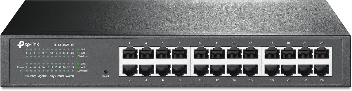 Tp-link TL-SG1024DE - Switch Gigabit Easy-Smart 24 Porte - immagine 1