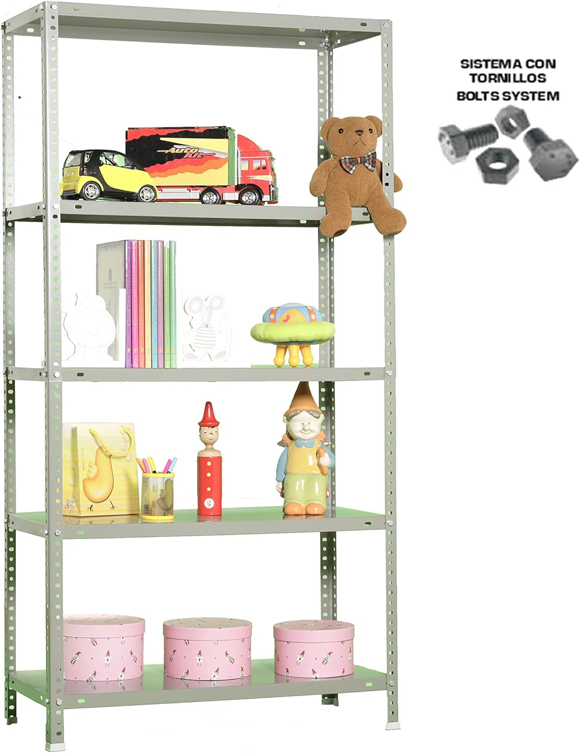 Simon Rack Scaffale Metallo Garage 2000x1000x400 mm - immagine 10