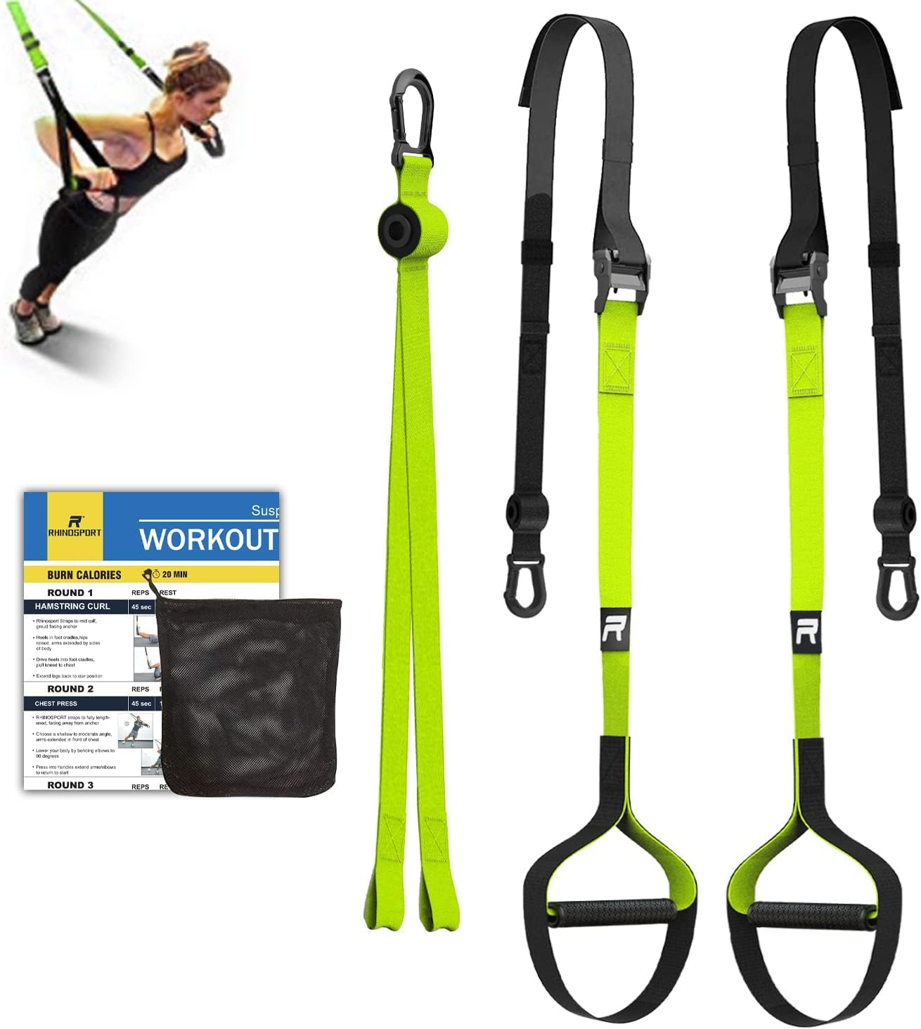 Allenamento Sospensione Sling Trainer Set Regolabile
