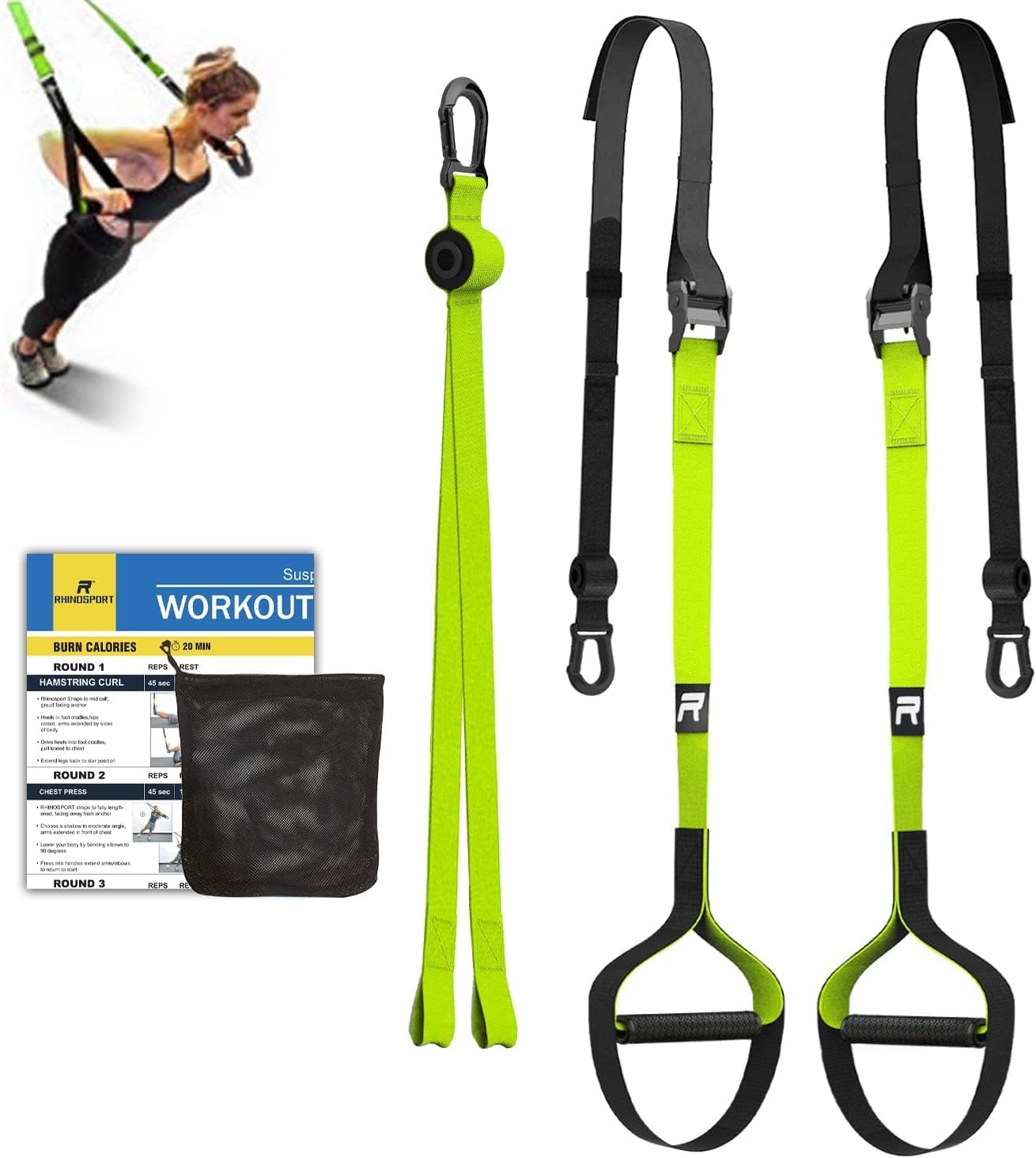 Allenamento Sospensione Sling Trainer Set Regolabile - immagine 1
