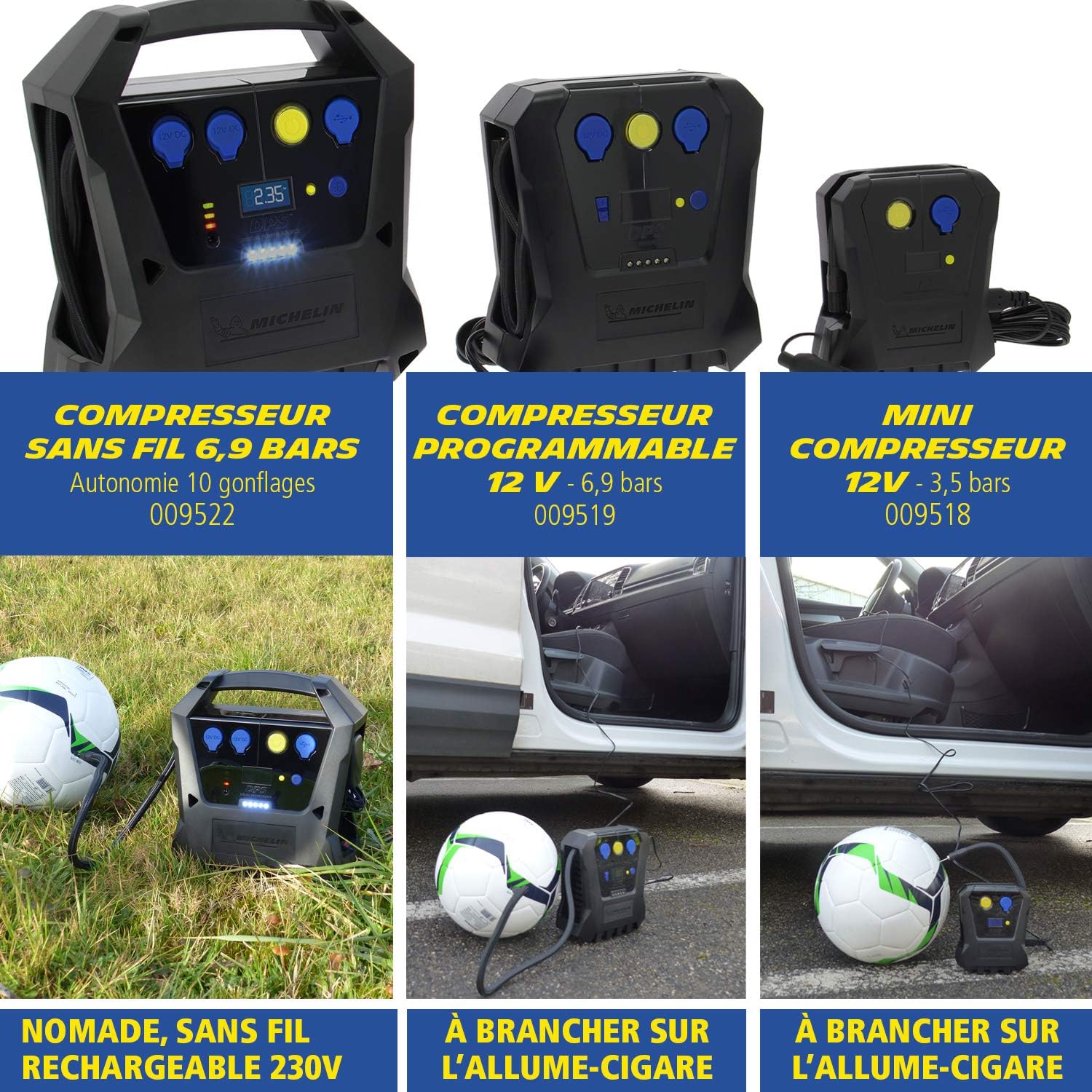 Michelin Compressore Gonfiatore Digitale Portatile - immagine 8