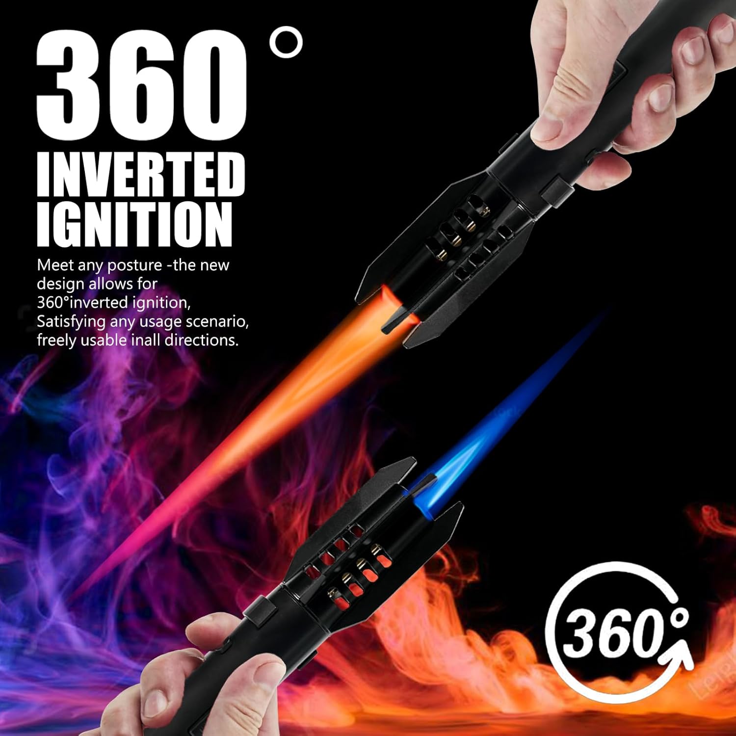 Accendino Antivento Lungo 20cm - immagine 3