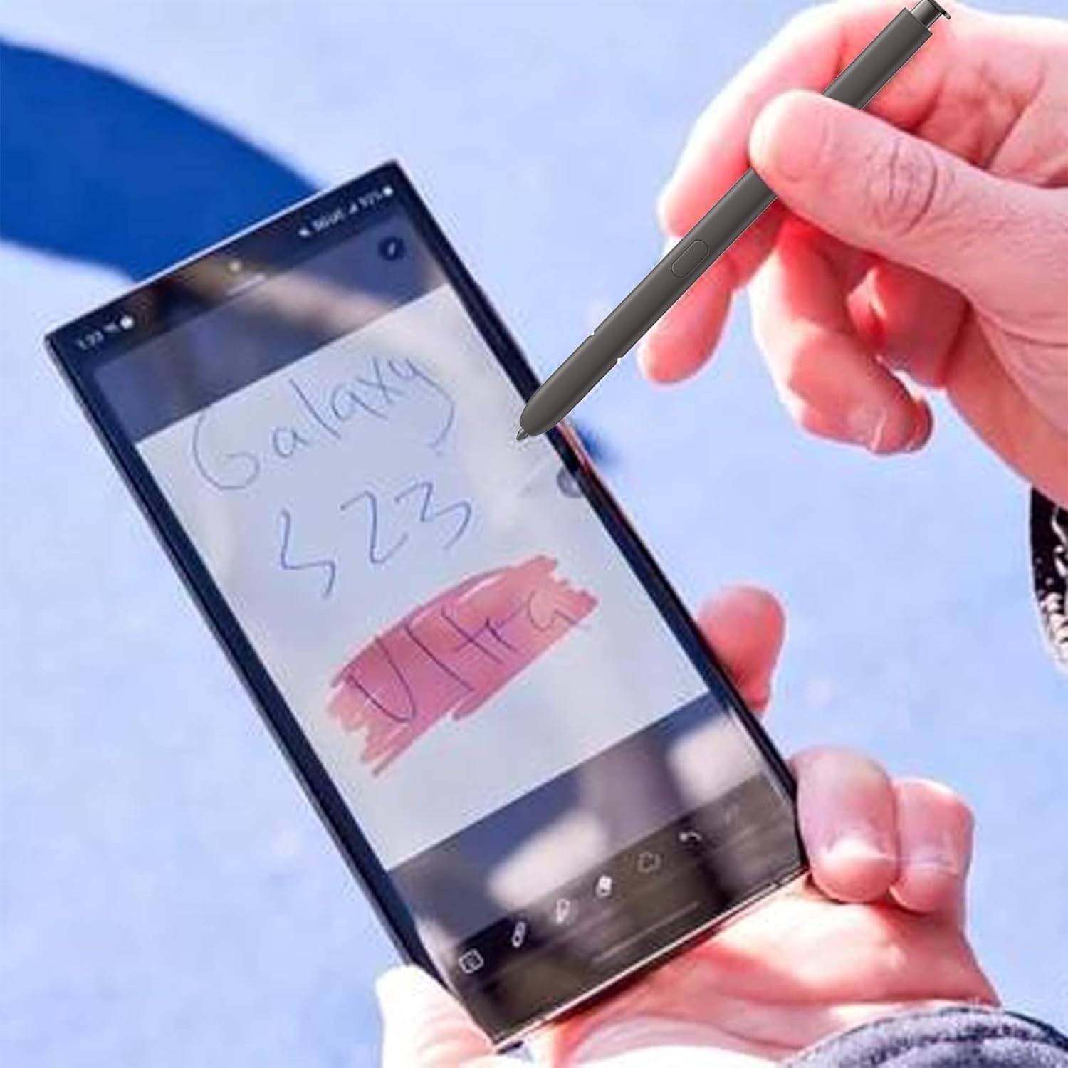 Galaxy S24 Ultra S Pen con Bluetooth, Titanium Black - immagine 5