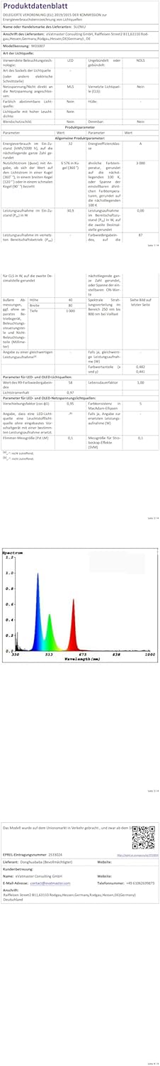 Applique LED Esterno/Interni IP65, Nero 38W - immagine 11