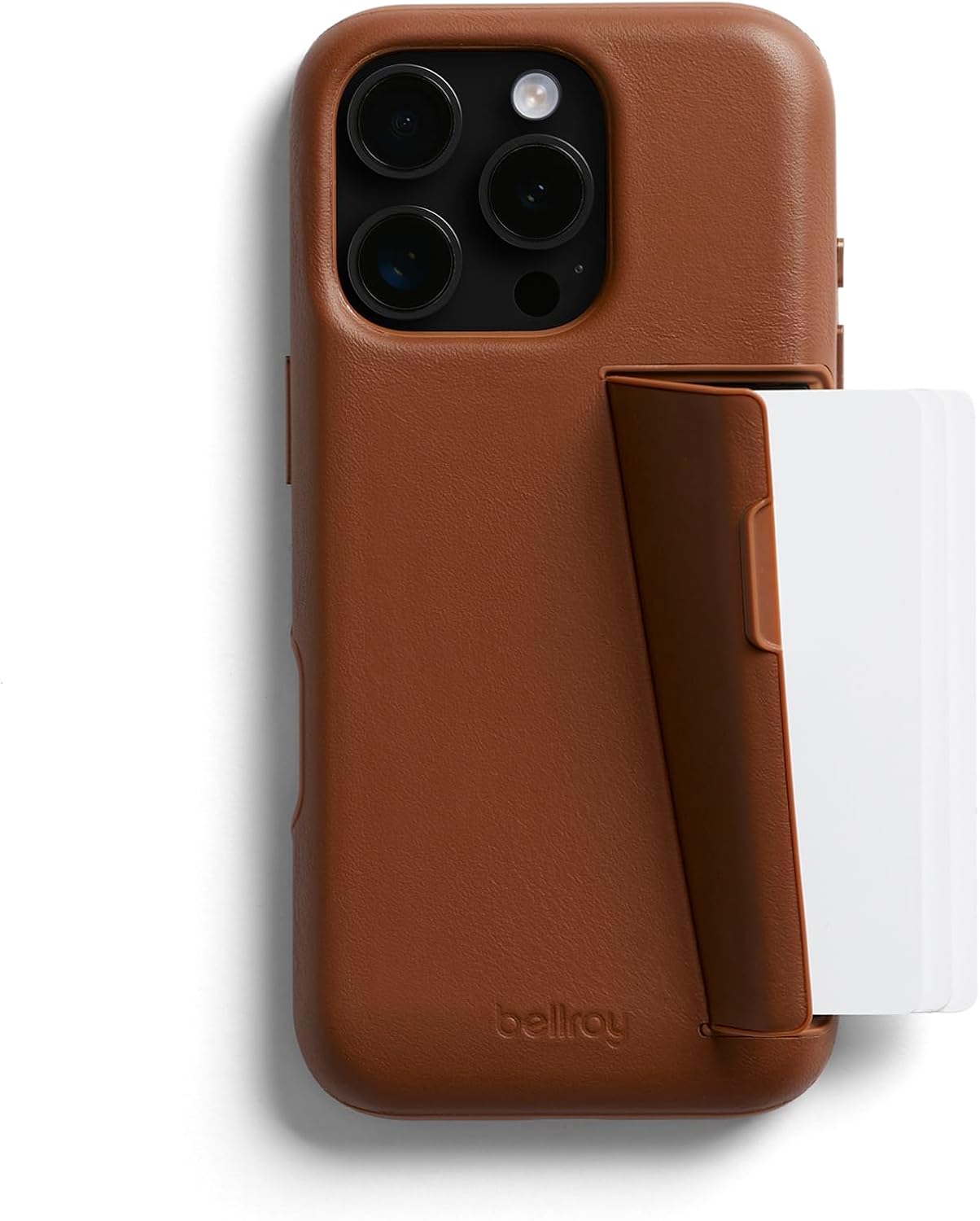 Bellroy Phone Case – 3 Card per iPhone 16 Pro Max, Sienna - immagine 1