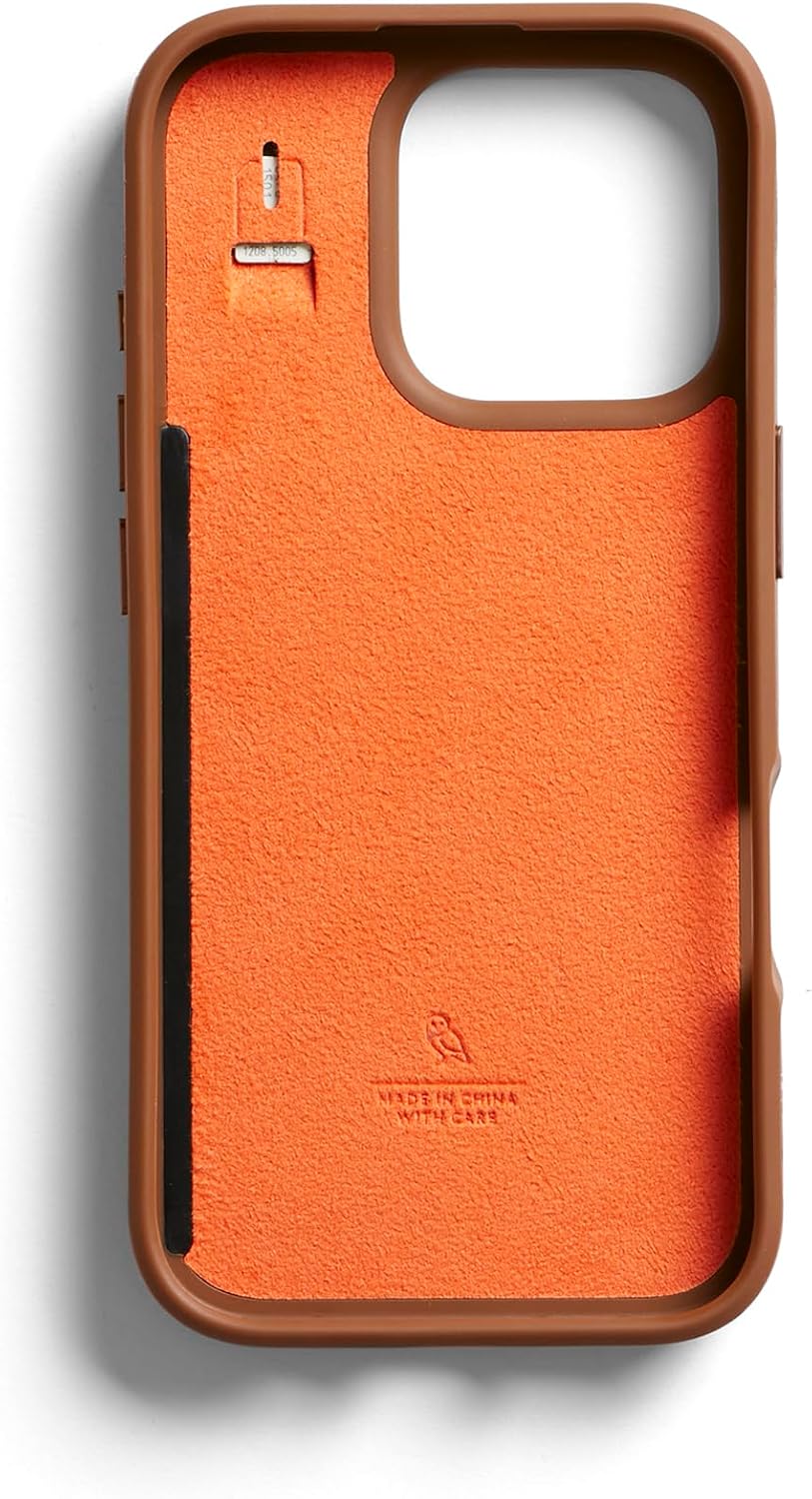 Bellroy Phone Case – 3 Card per iPhone 16 Pro Max, Sienna - immagine 2