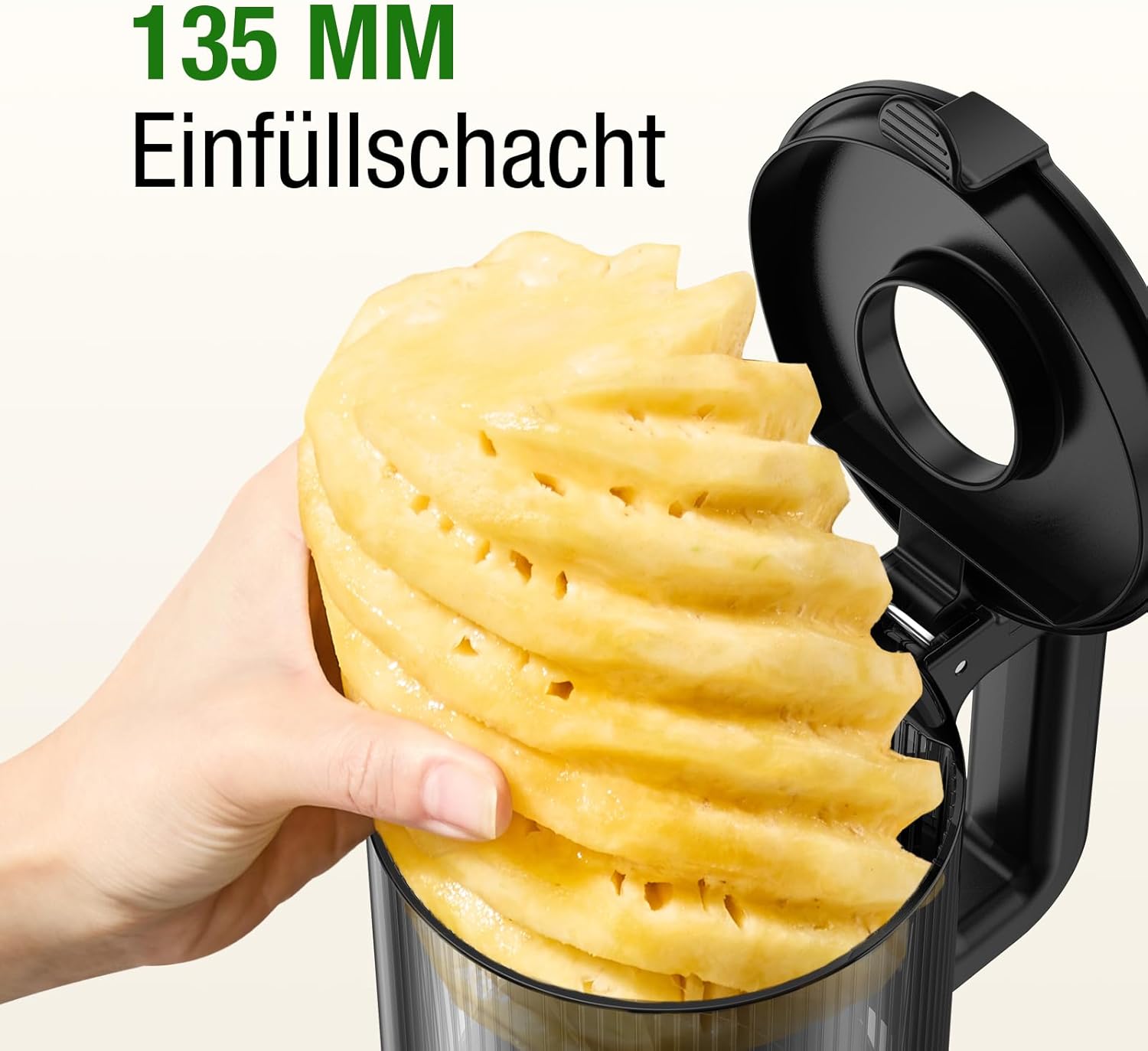 Tuumiist Estrattore di Succo Lento con Bocca Extra Large - immagine 2