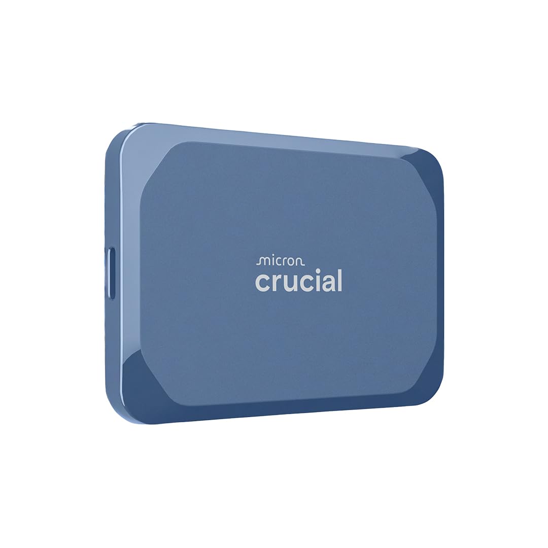 Crucial X10 SSD Esterno 6TB USB-C, Blu Opaco