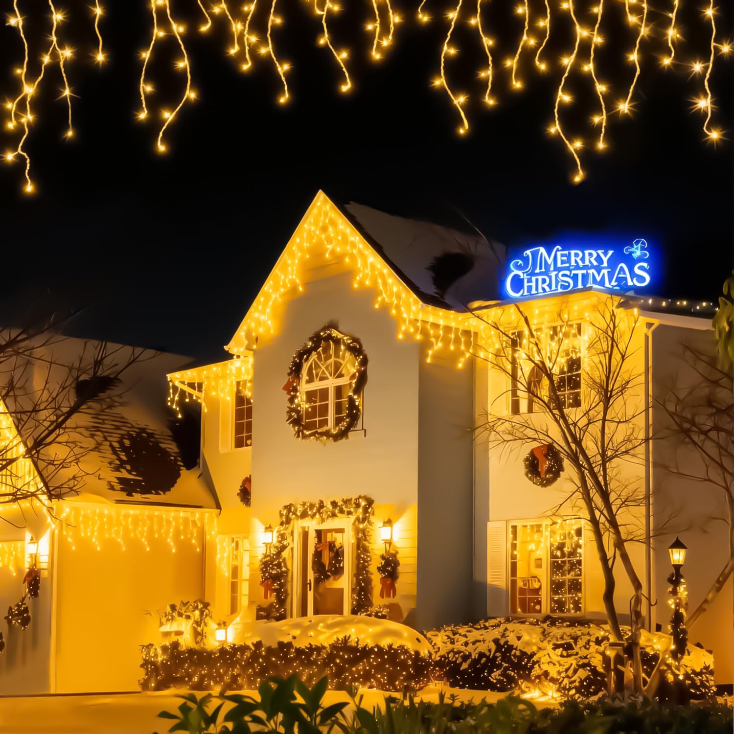 Gluroo Luci di Natale da Esterno 20M 640LEDs