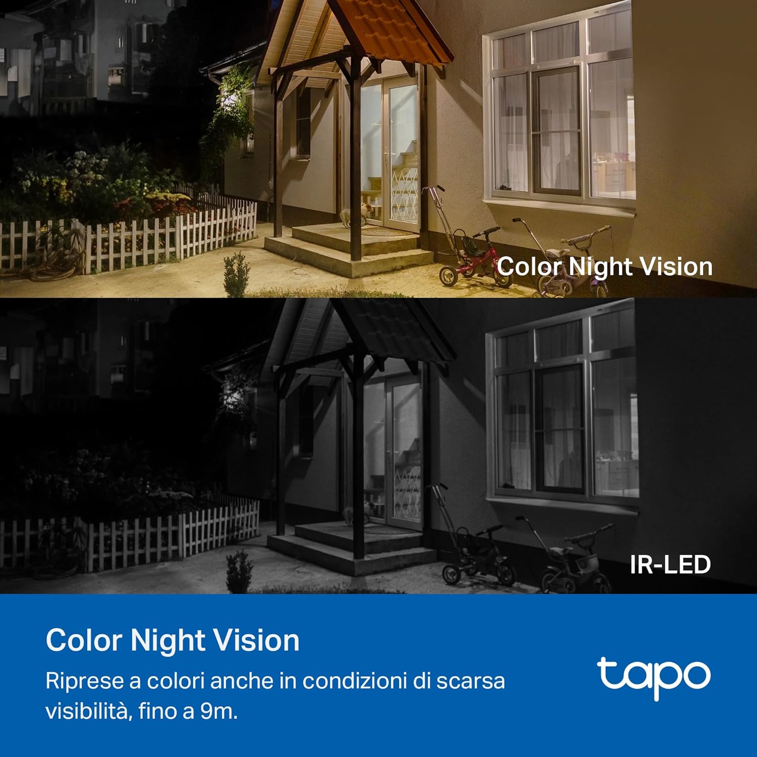 Tapo C410 KIT Telecamera WiFi Esterno Solare 2K 3MP - immagine 6