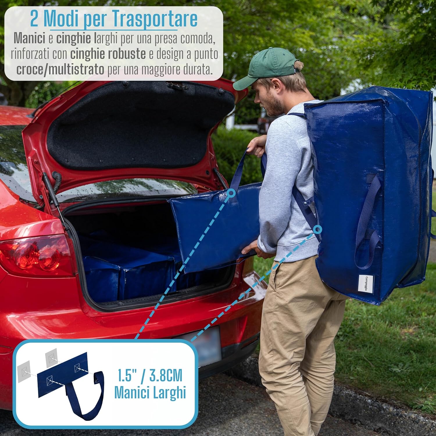 Veno Set 4 Borse da Trasloco Extra Large - immagine 3