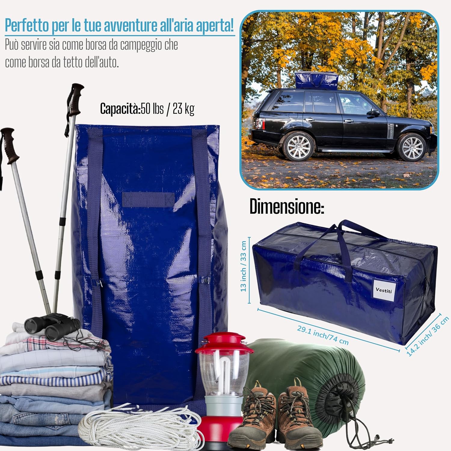 Veno Set 4 Borse da Trasloco Extra Large - immagine 5