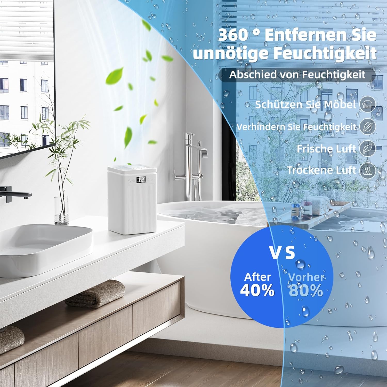 Deumidificatori per la Casa 2200 ml - immagine 3